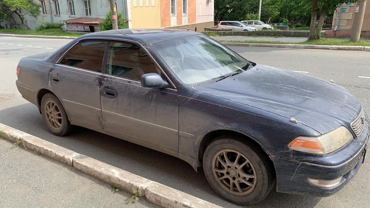 The history of one Markovod - My, Restoration, Toyota Mark II, Drive, Video, Longpost