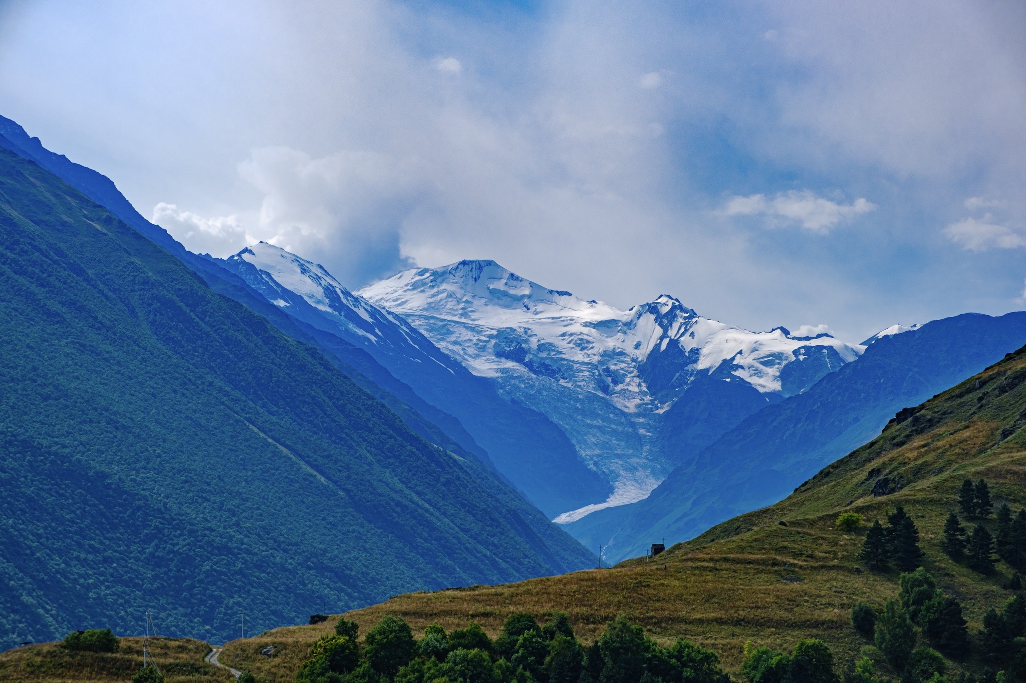 North Ossetia - My, North Ossetia Alania, The mountains, Fujifilm, Karmadon Gorge, City of the Dead, Longpost