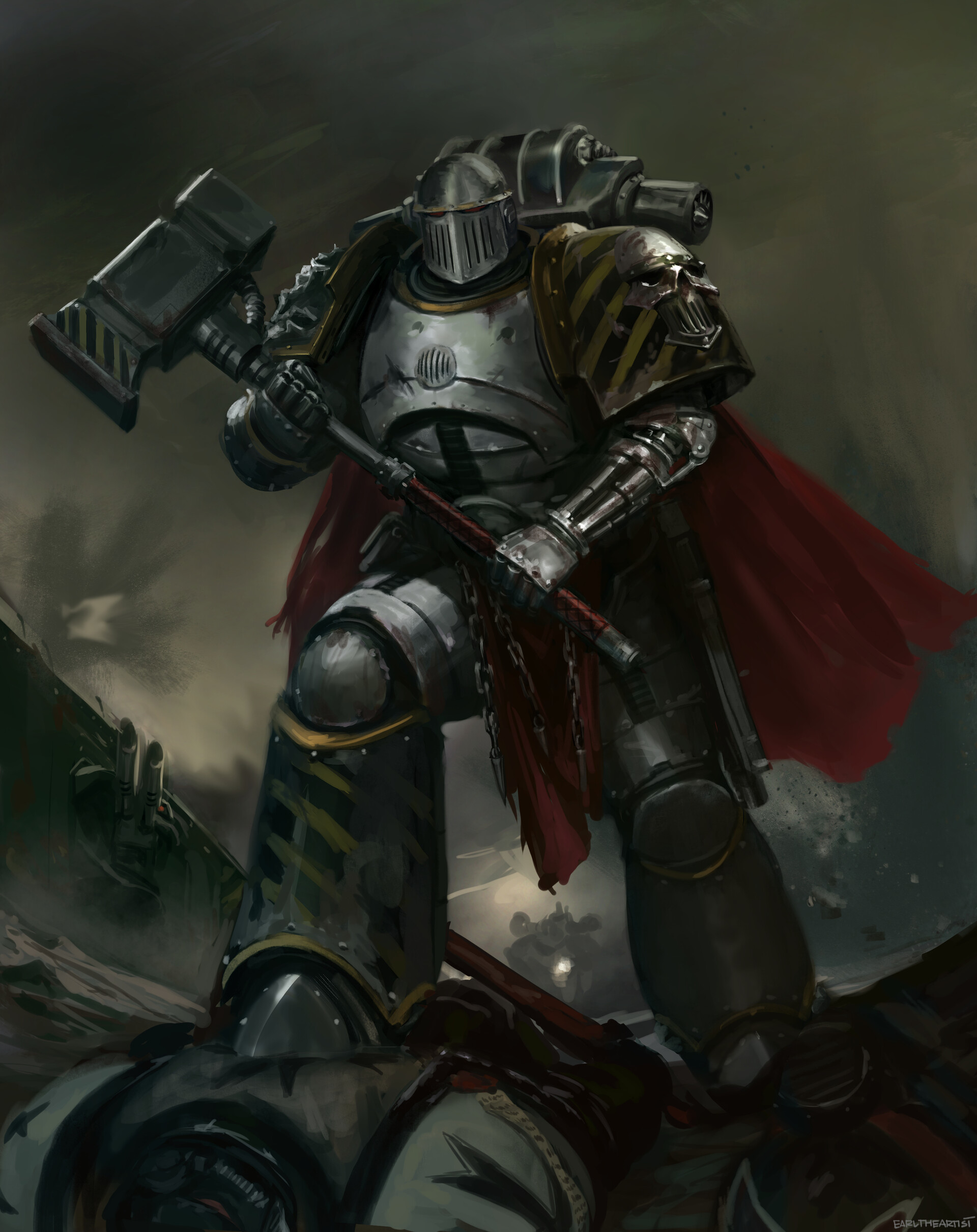 My iron is stronger than your faith, imperial - Warhammer 40k, Wh Art, Chaos space marines, Iron warriors