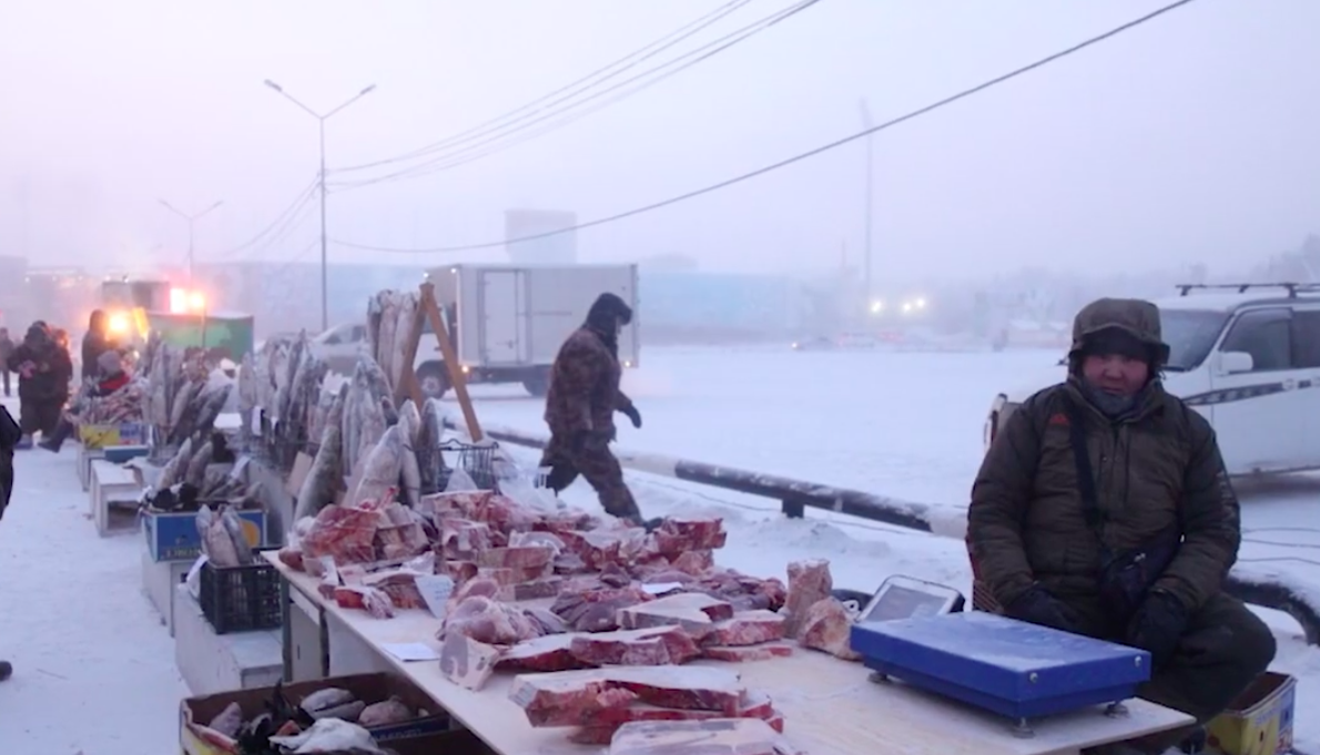 Oymyakon. - My, Cold, North, Arctic, Russia, Video, Longpost