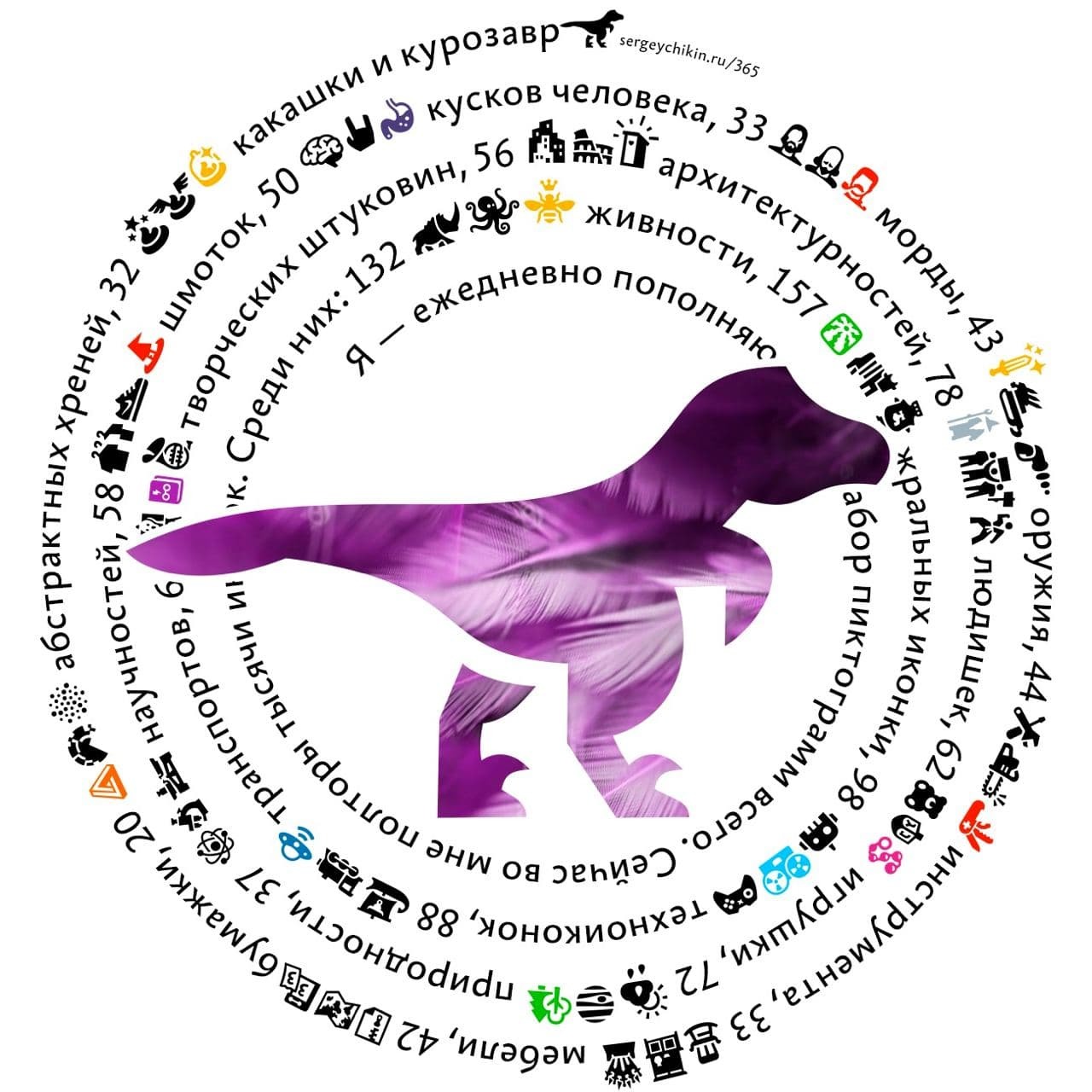 Almost Daily Icon - Kurosaurus - My, Icons, Hen, Dinosaurs, Jurassic Park