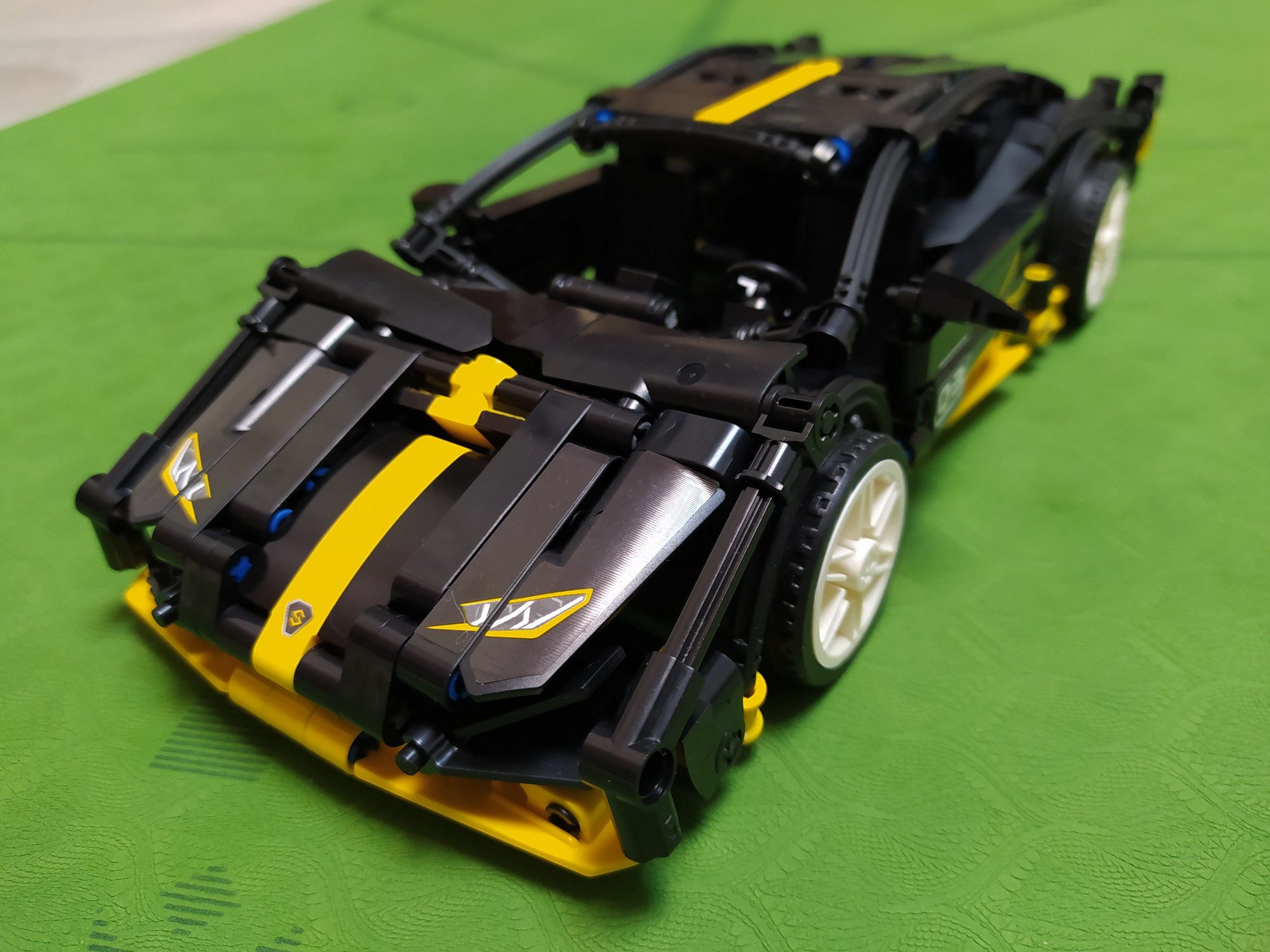 Lamborghini Sian by SY - My, Constructor, Lego, Hobby, Toys, Collection, Modeling, Cubes, Analogue, Chinese goods, Supercar, Lamborghini, Video, Longpost