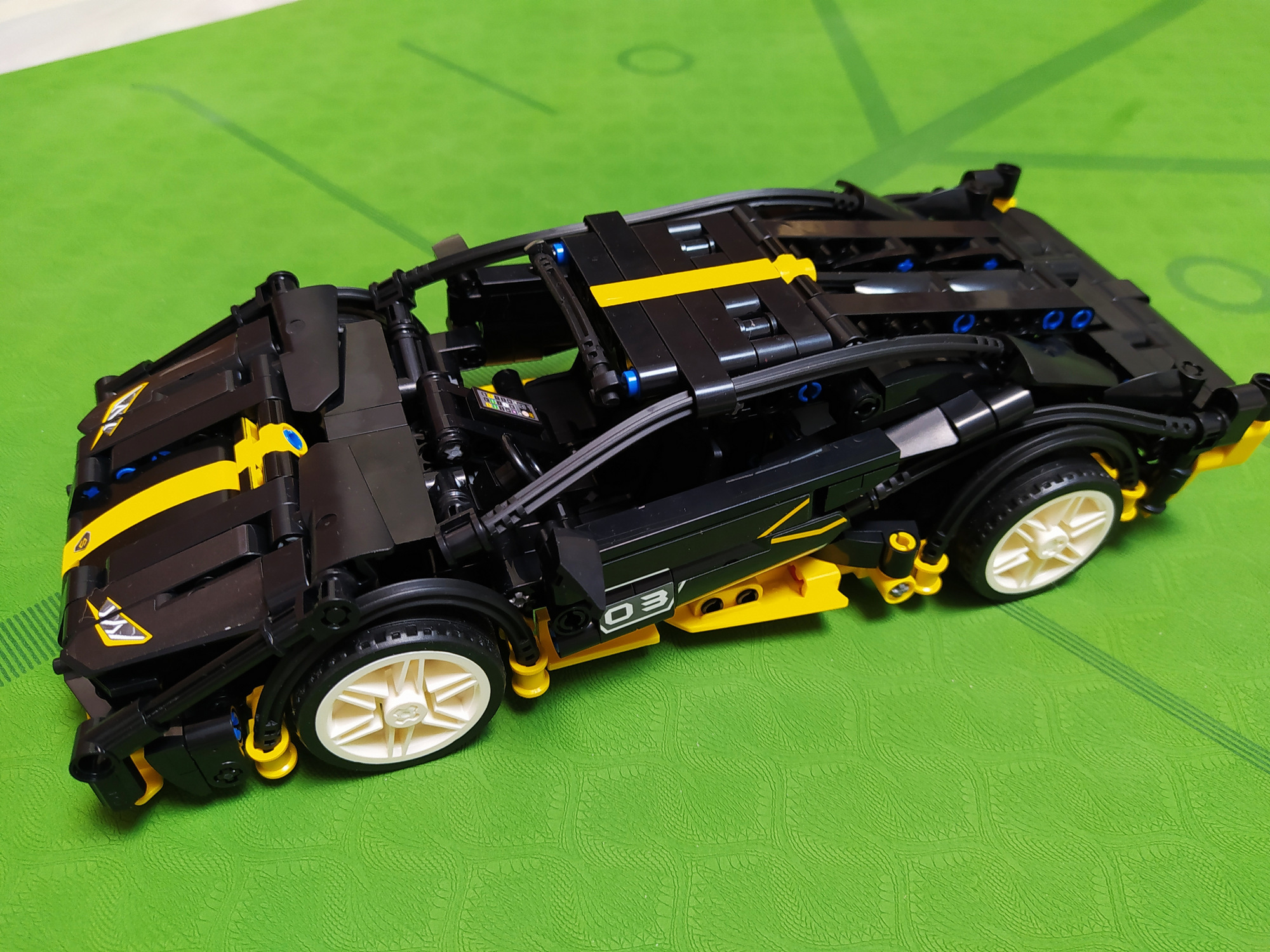 Lamborghini Sian by SY - My, Constructor, Lego, Hobby, Toys, Collection, Modeling, Cubes, Analogue, Chinese goods, Supercar, Lamborghini, Video, Longpost