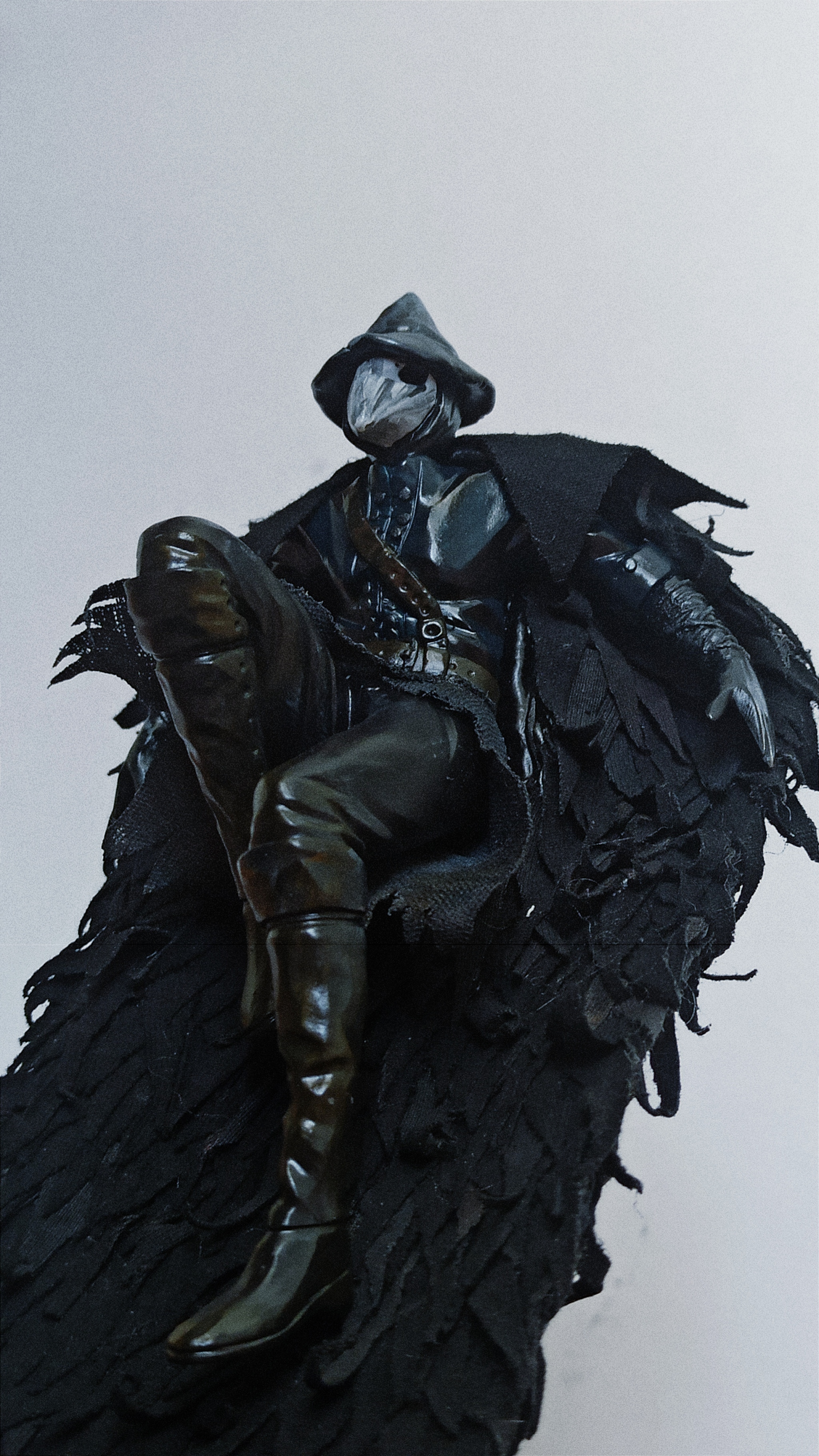 Bloodborne: Eileen the Crow - My, Bloodborne, Blood game, Bloodborne The Old Hunters, Eileen the crow, Art of Sculpture, Sculpture, Supersculpey, Longpost