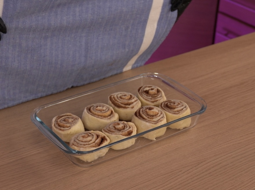 Cinnabons - My, Cinnabon, Bakery products, Video recipe, Cooking, Recipe, Dessert, Preparation, Yummy, Video, Longpost