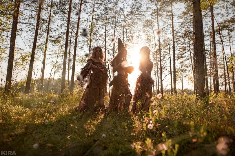 mistresses of the forest - Art, The Witcher 3: Wild Hunt, Witches, Spinner, Whisper, Cook, Longpost, Cosplay