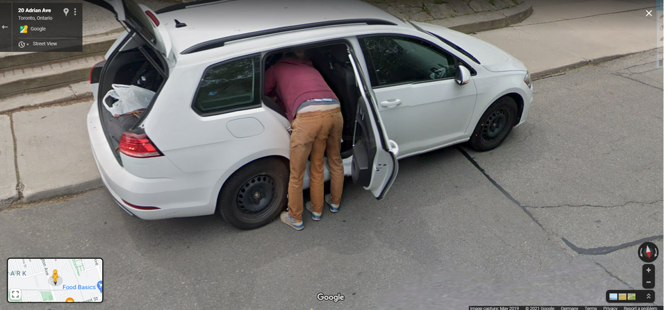 Traveling on Google maps. - Google maps, Google street view, Cards, Images, Longpost, Humor