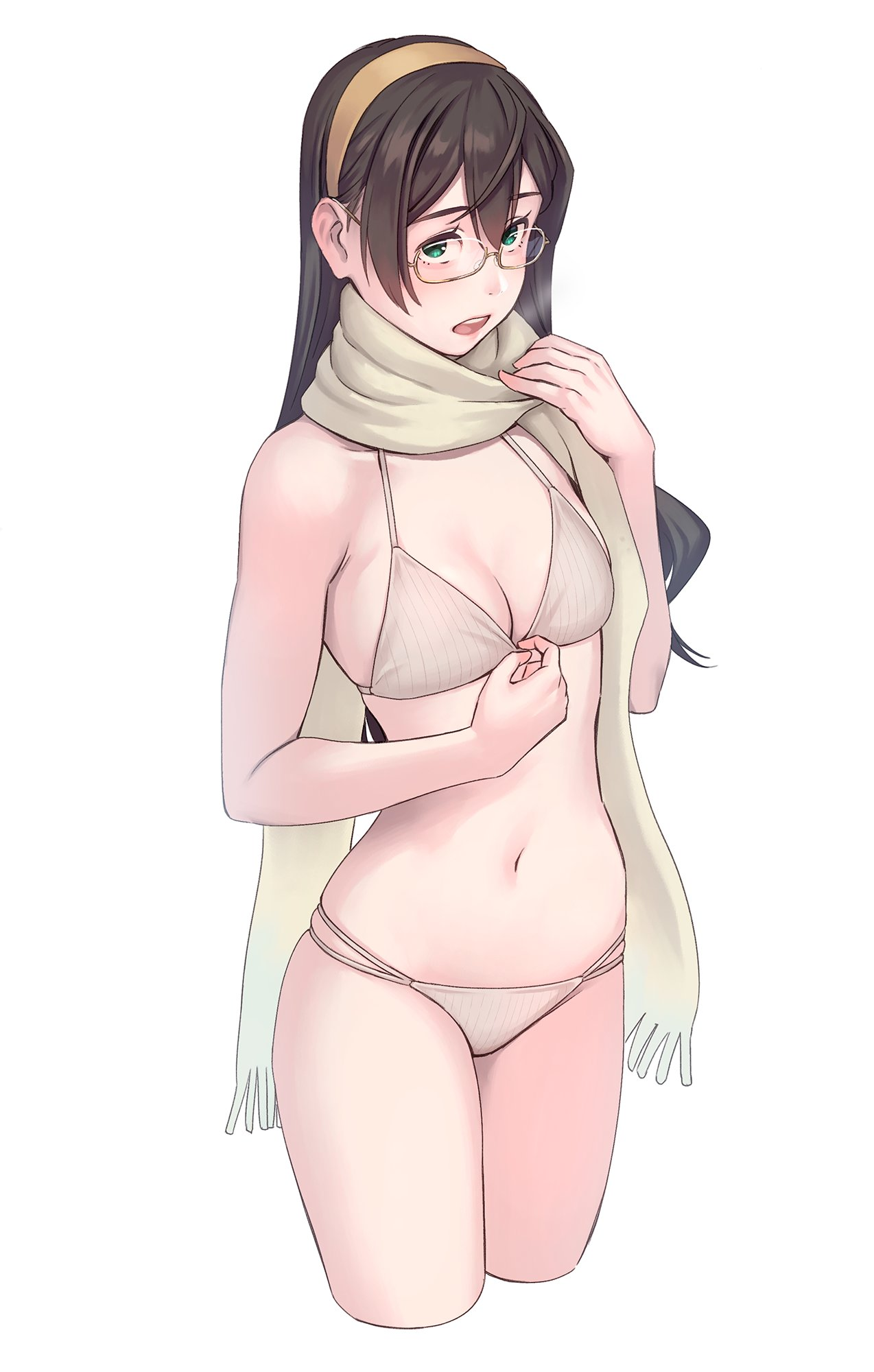 Ooyodo - NSFW, Kantai Collection, Ooyodo, Yuji, Купальник, Бикини, Аниме, Anime Art