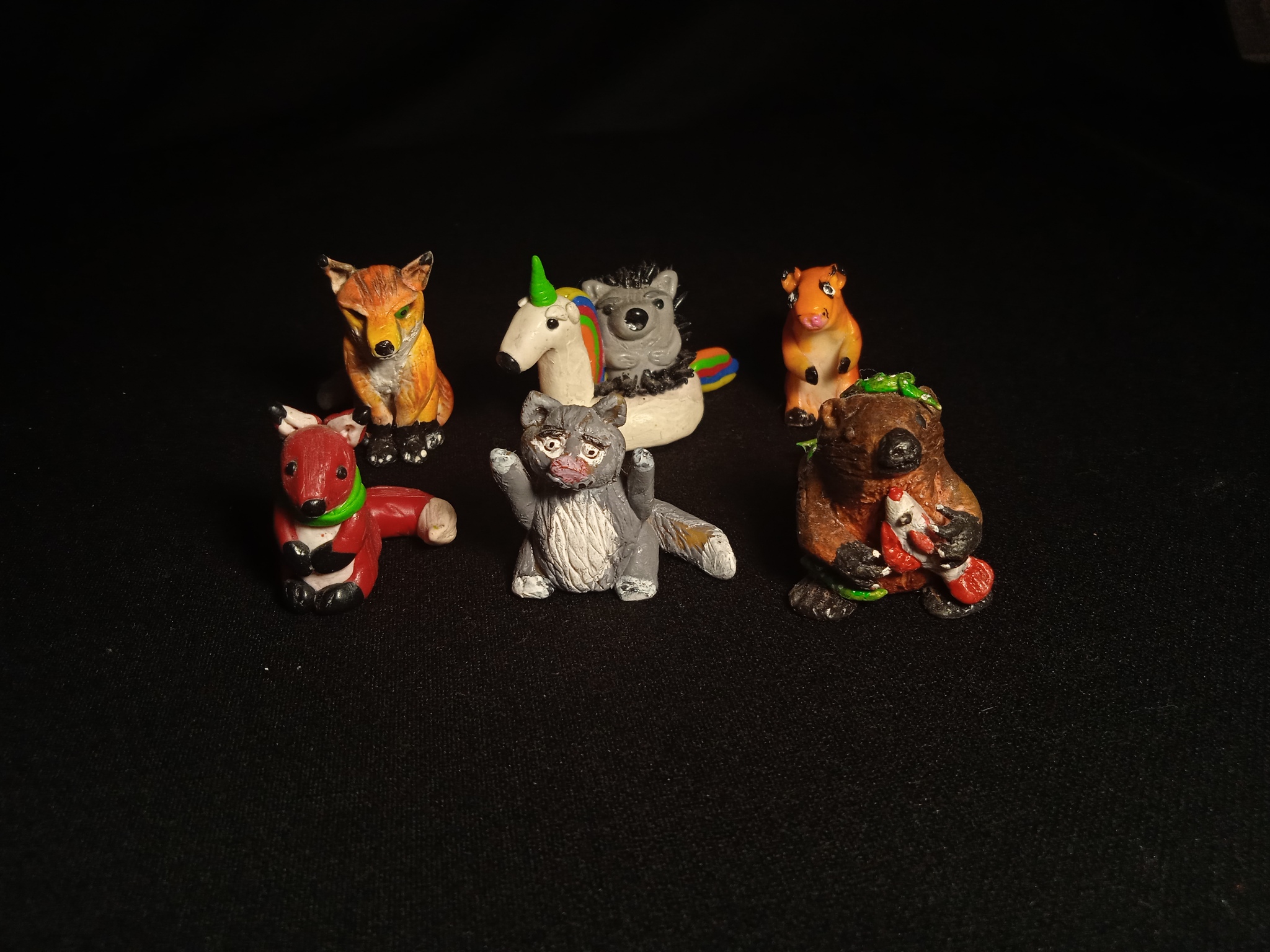 Some of my polymer clay work - My, Polymer clay, Needlework, Longpost, Attack of the Titans