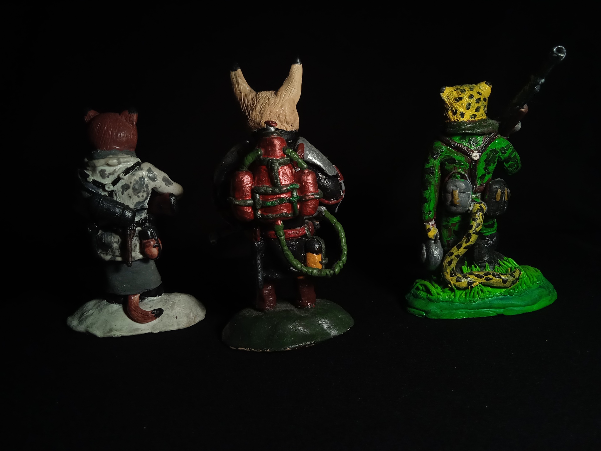 Some of my polymer clay work - My, Polymer clay, Needlework, Longpost, Attack of the Titans