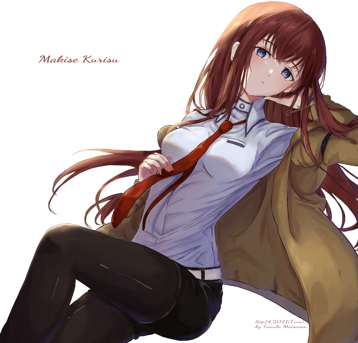 Курису - Steins Gate, Kurisu Makise, Anime Art, Аниме, Визуальная новелла