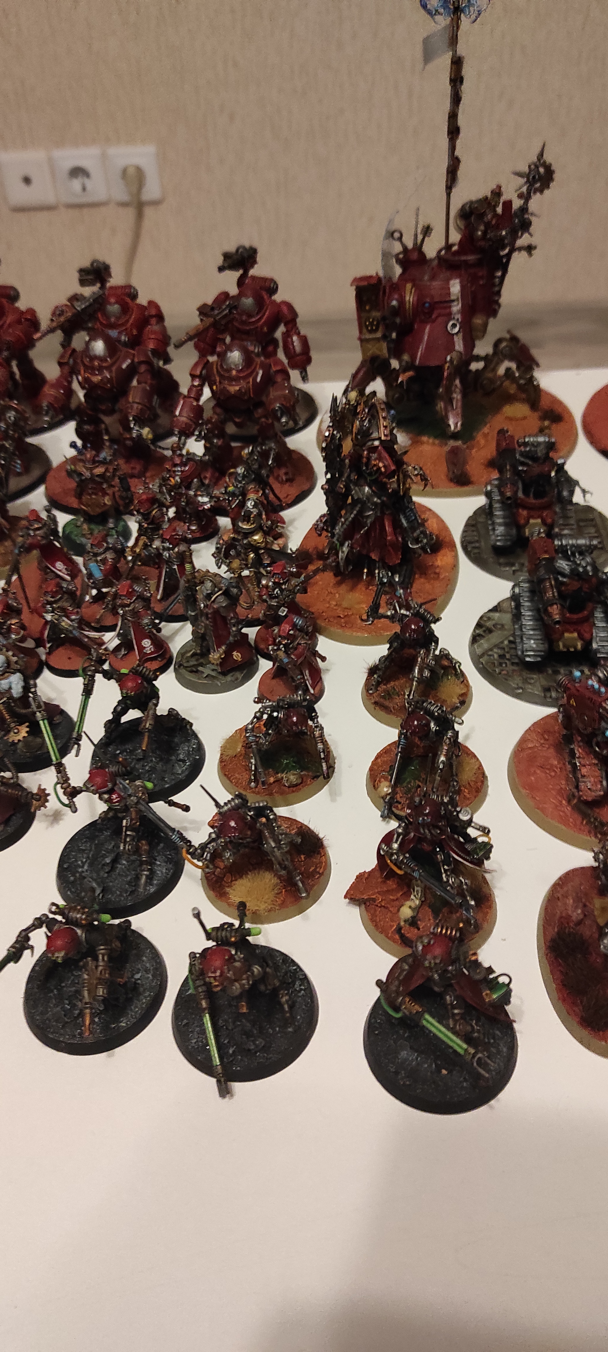 What is 3 years in a hobby. - My, Adeptus Mechanicus, Games Workshop, Skitarii, Onager Dunecrawler, Wh miniatures, Wh painting, Warhammer, Warhammer 40k, Imperium, Hobby, Modeling, Longpost