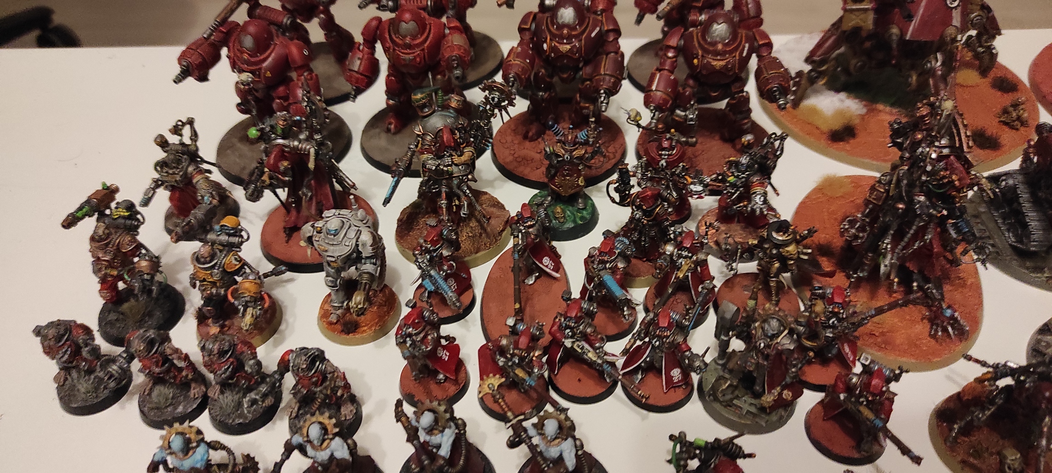 What is 3 years in a hobby. - My, Adeptus Mechanicus, Games Workshop, Skitarii, Onager Dunecrawler, Wh miniatures, Wh painting, Warhammer, Warhammer 40k, Imperium, Hobby, Modeling, Longpost