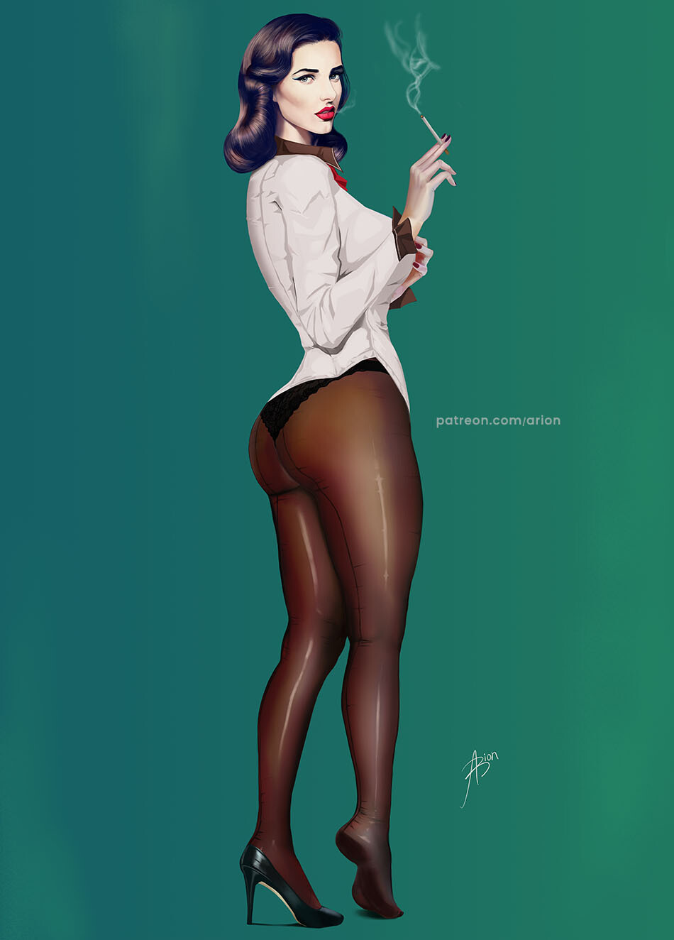 Elizabeth - NSFW, Bioshock Infinite, Art, Games, Elizabeth