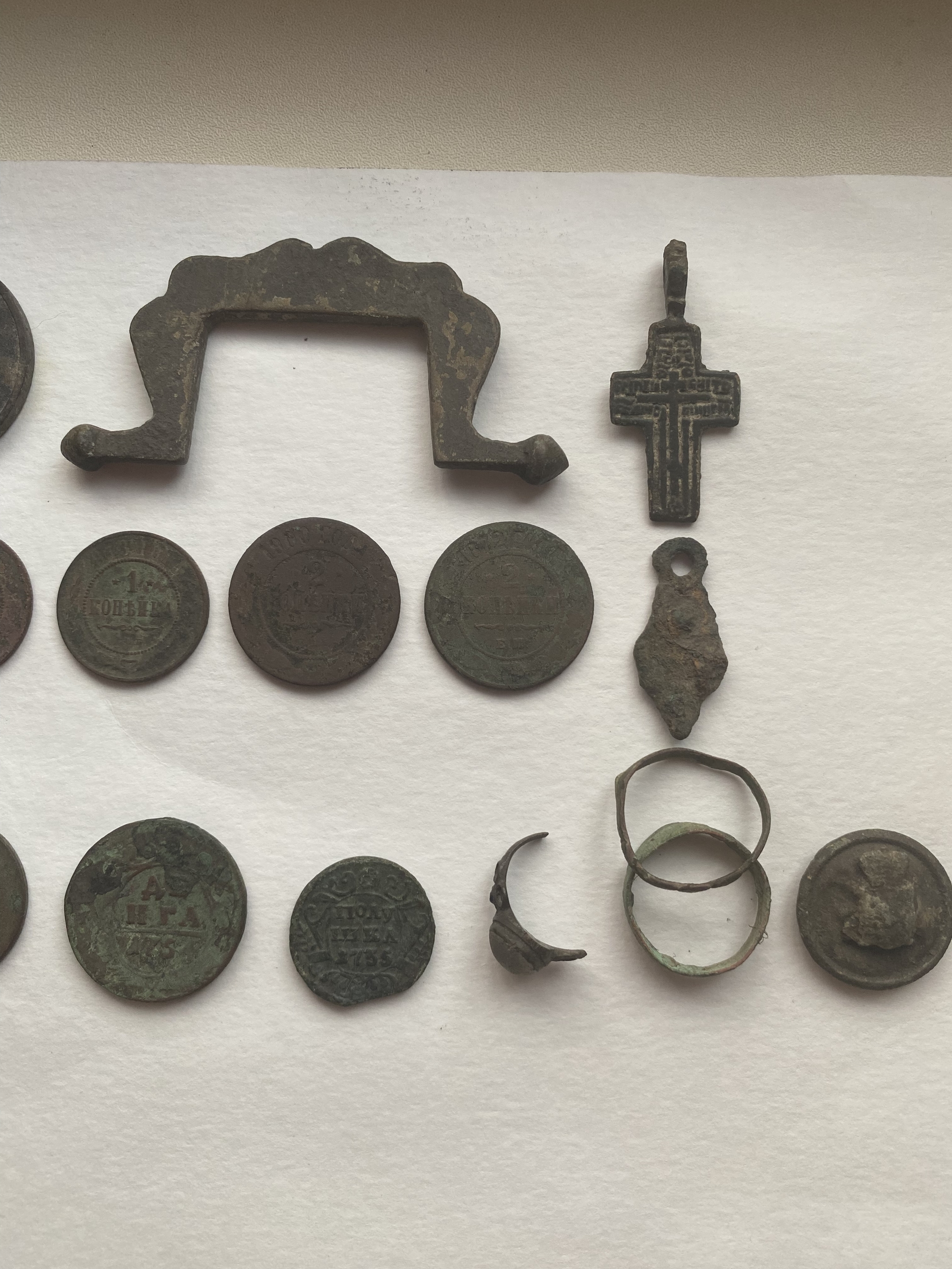 My findings for the month of the season - My, Instrument search, Copper Coins, Digger, Longpost