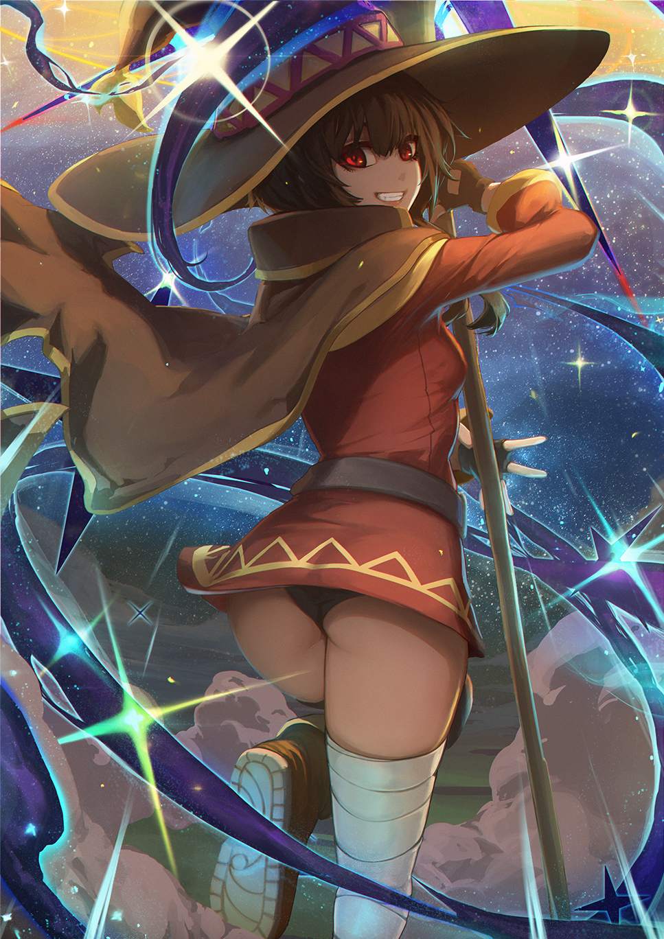 Megumin ~ - NSFW, Anime, Konosuba, Megumin, Art, Anime art