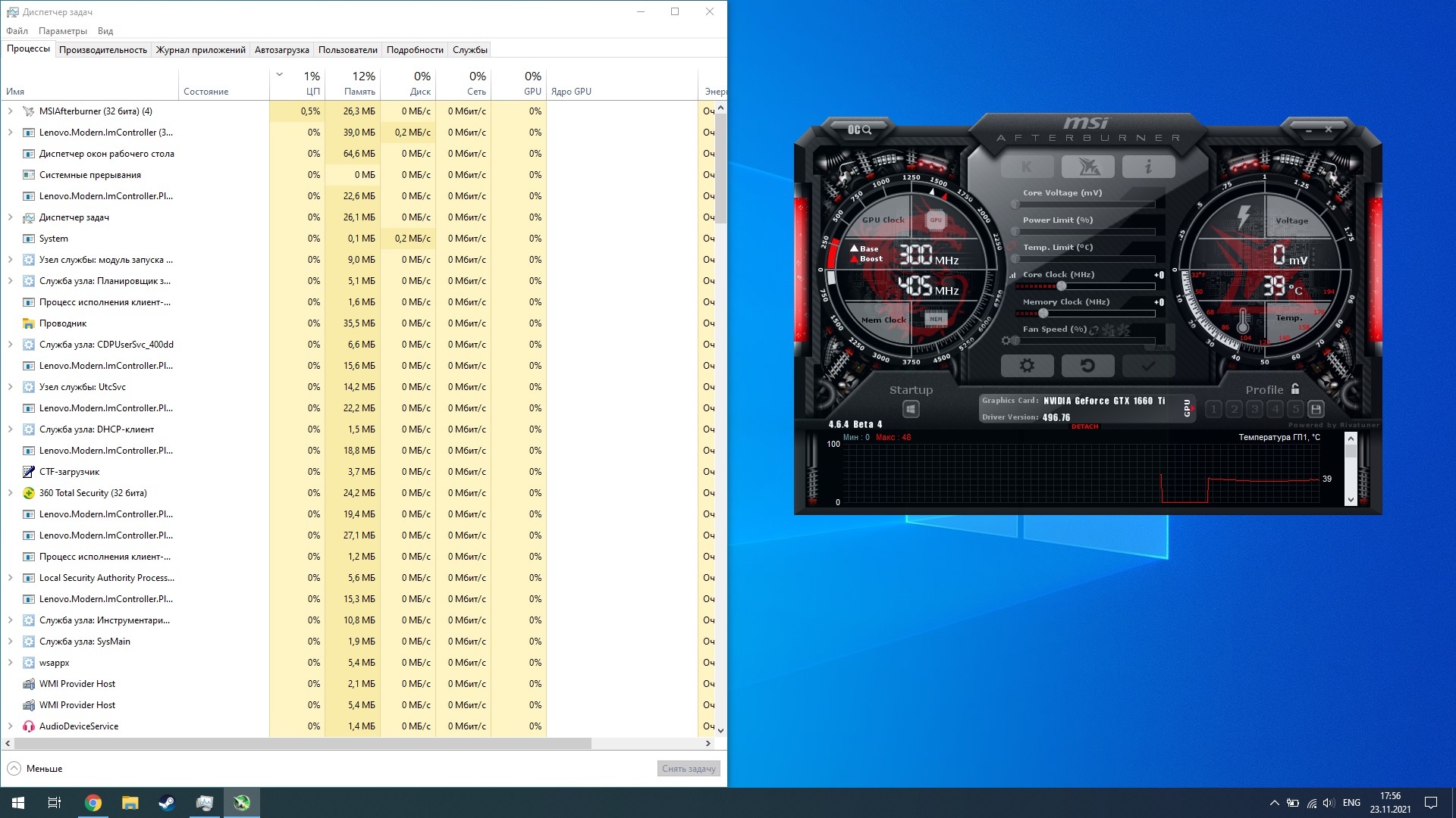 Strange video card frequency - Computer help, Notebook, Video card, Windows 10