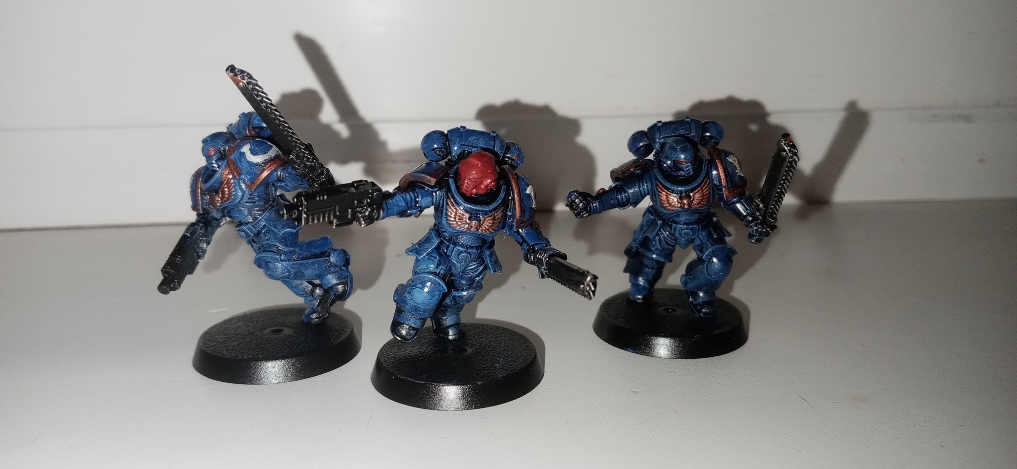 I'm doing)) - Warhammer 40k, Painting miniatures, Ultramarines