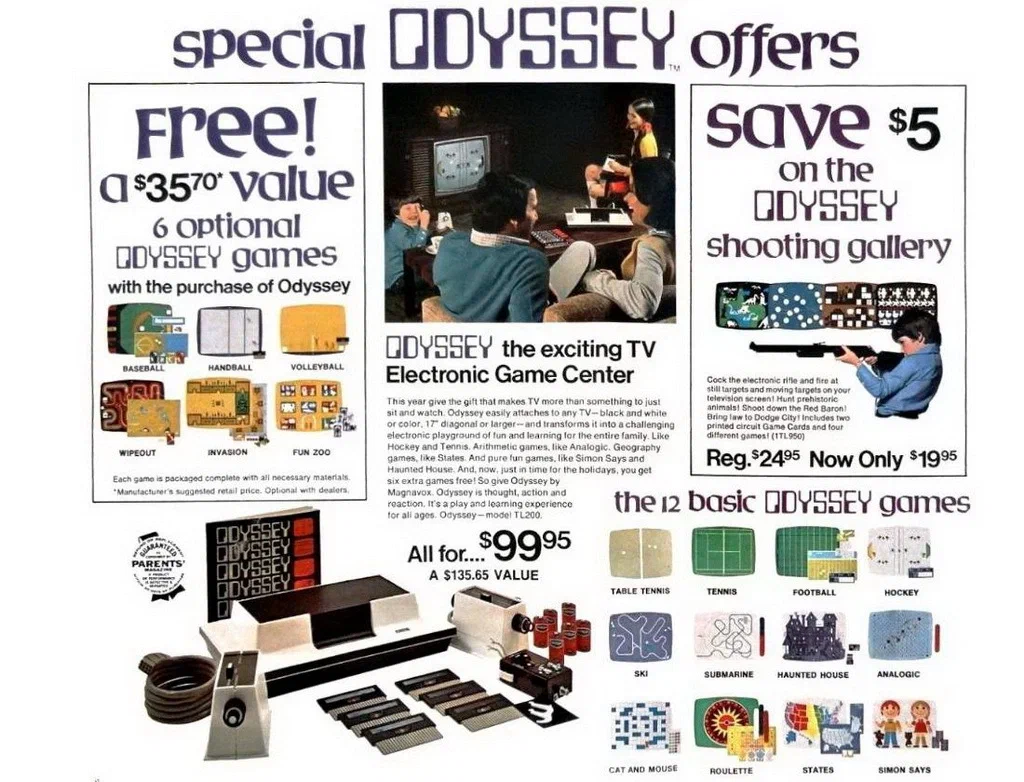 A little about Brown Box & Magnavox Odyssey - My, Longpost, The first, Consoles, Story, Brown, Box, Video