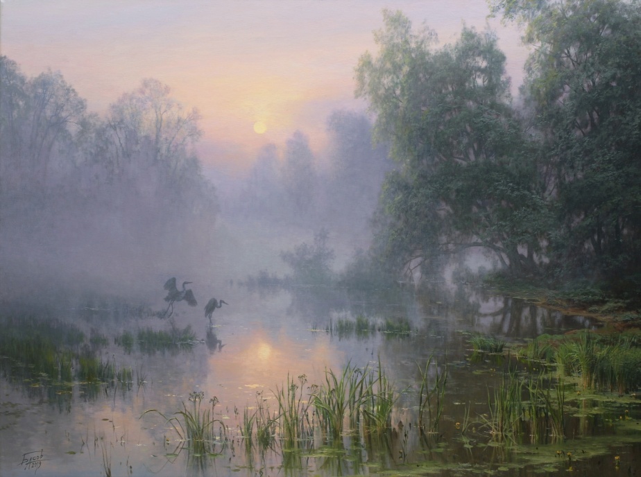 Summer landscapes, Sergey Basov. - Art, Landscape, Russia, Nature, Longpost