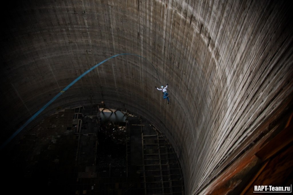 Rope jumping 2012 - My, Bounce, Rope, Cooling tower, , Video, Longpost