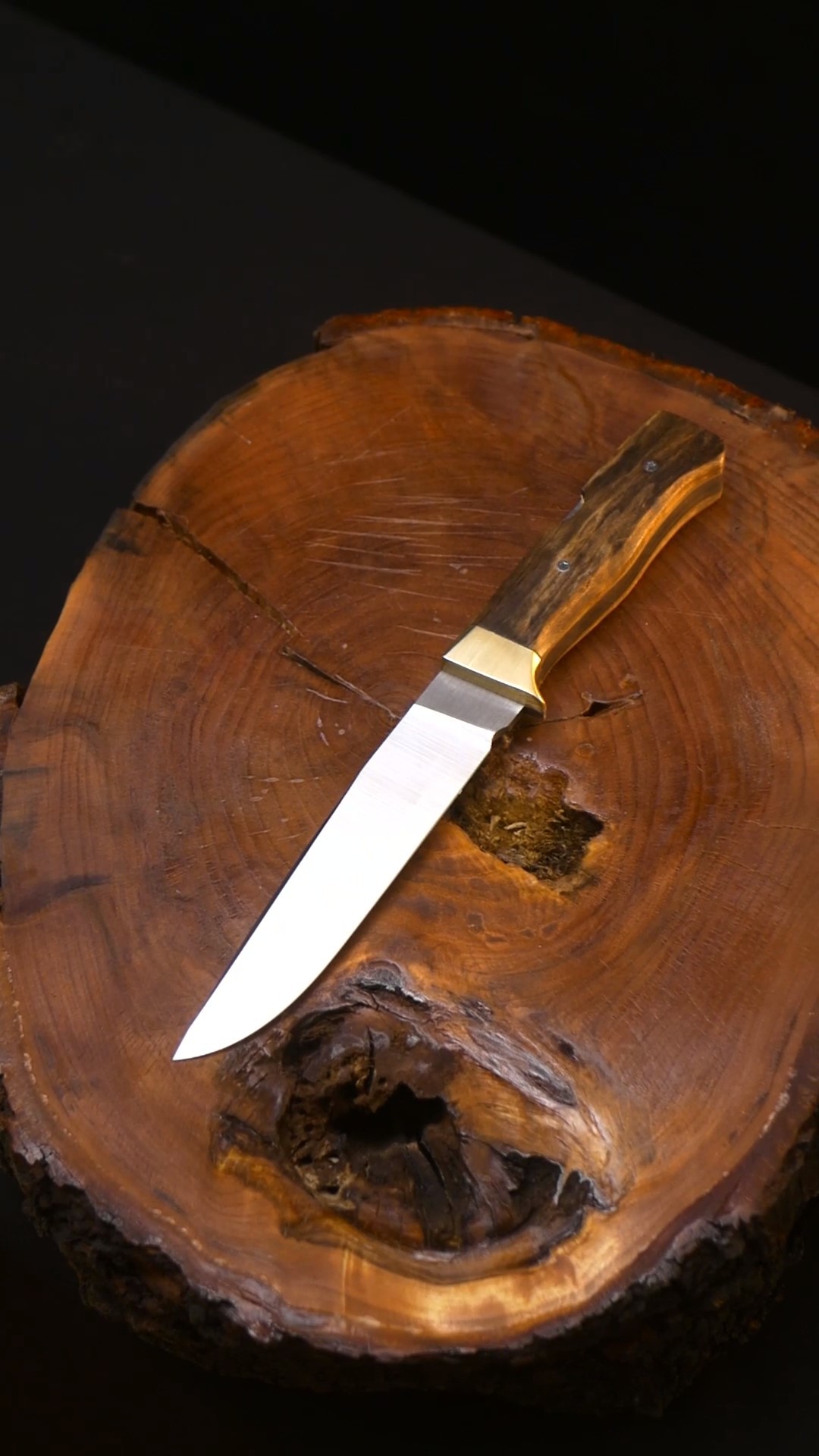 Interesting concept of a camping knife - My, Knife, Needlework with process, Handmade, Interesting, Video, Longpost