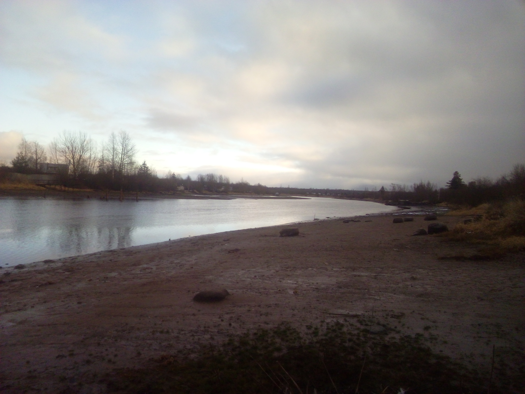 Yagorba river - My, Nature, The nature of Russia, River, November, Longpost