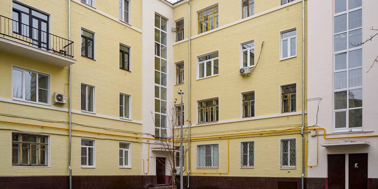 How workers' settlements of the era of constructivism are being repaired in the capital - Architecture, Restoration, Soviet architecture, Moscow, Longpost