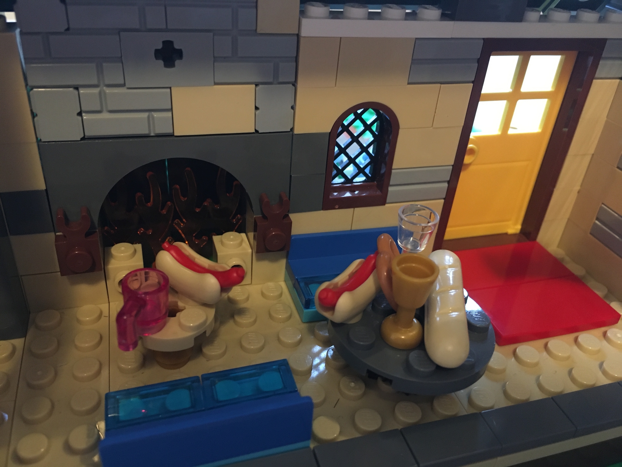 Cozy villa. - My, Homemade, Lego, Horses, Villa, Longpost