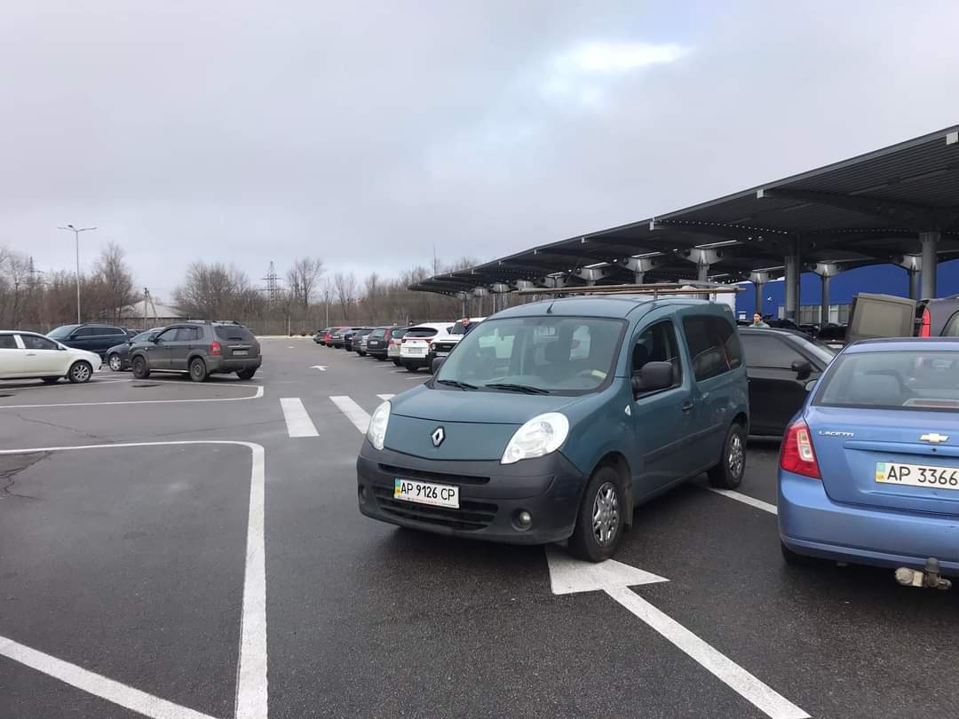 Parking genius - Idiocy, Auto, Parking, Zaporizhzhia