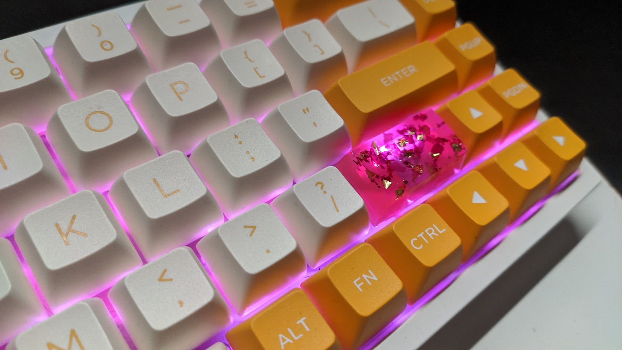 Custom keycap for the keyboard - My, Keyboard, Esc, Caps, Keys, Switch, Epoxy resin