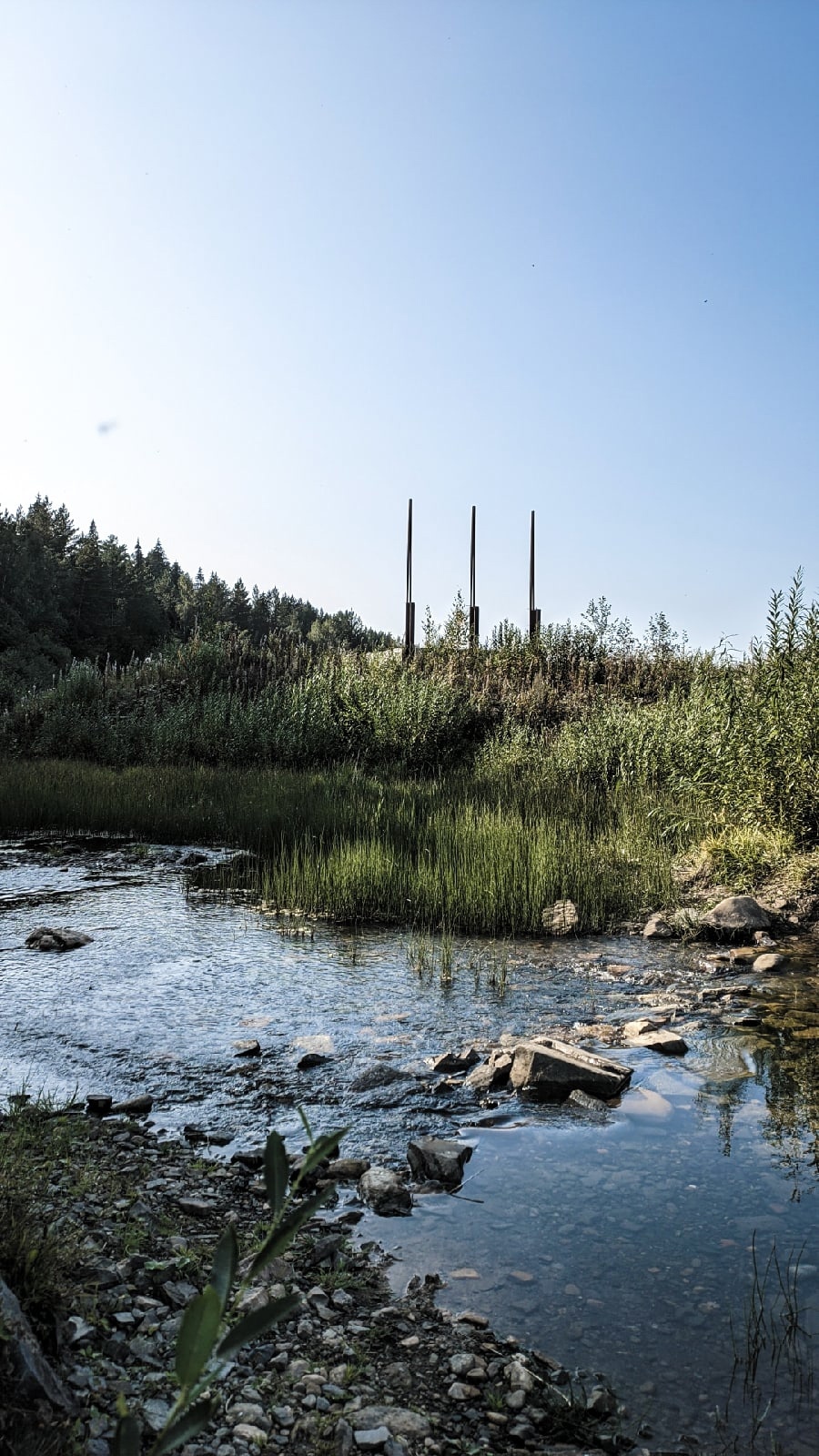 Small Tesminskoye Reservoir - My, Reservoir, Zlatoust, Southern Urals, Chelyabinsk region, Travel across Russia, Nature, Ural, wildlife, The nature of Russia, beauty of nature, Longpost