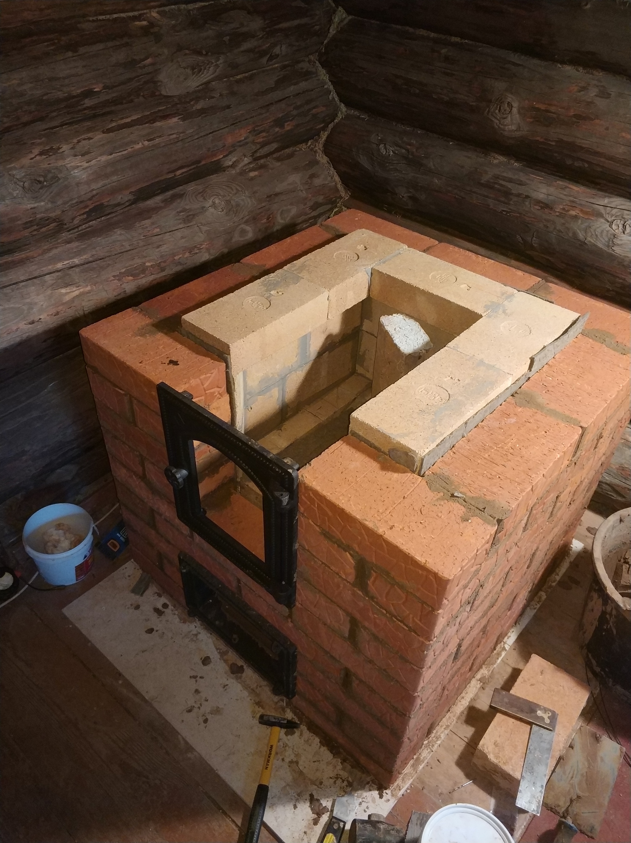 My heating stove for a small country house - My, Bake, Building, Dacha, Longpost