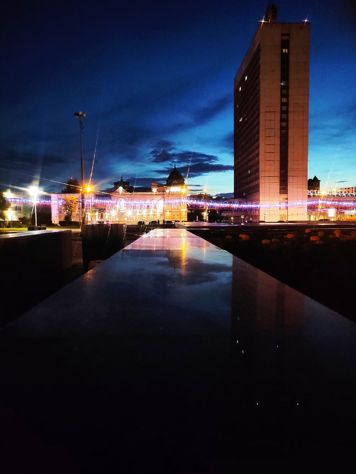 Hello, night... - My, The photo, Street photography, Town, Night city