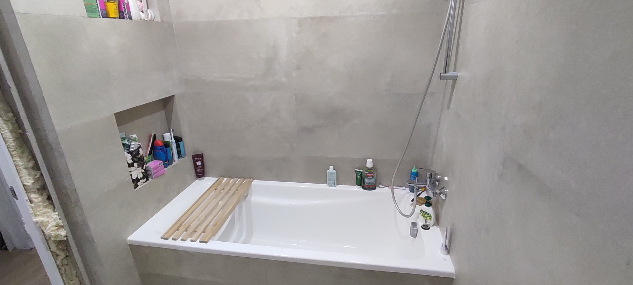 Bathroom renovation. Attempt number 12 - My, Repair of the bathroom, Krasnoyarsk, Longpost, Repair