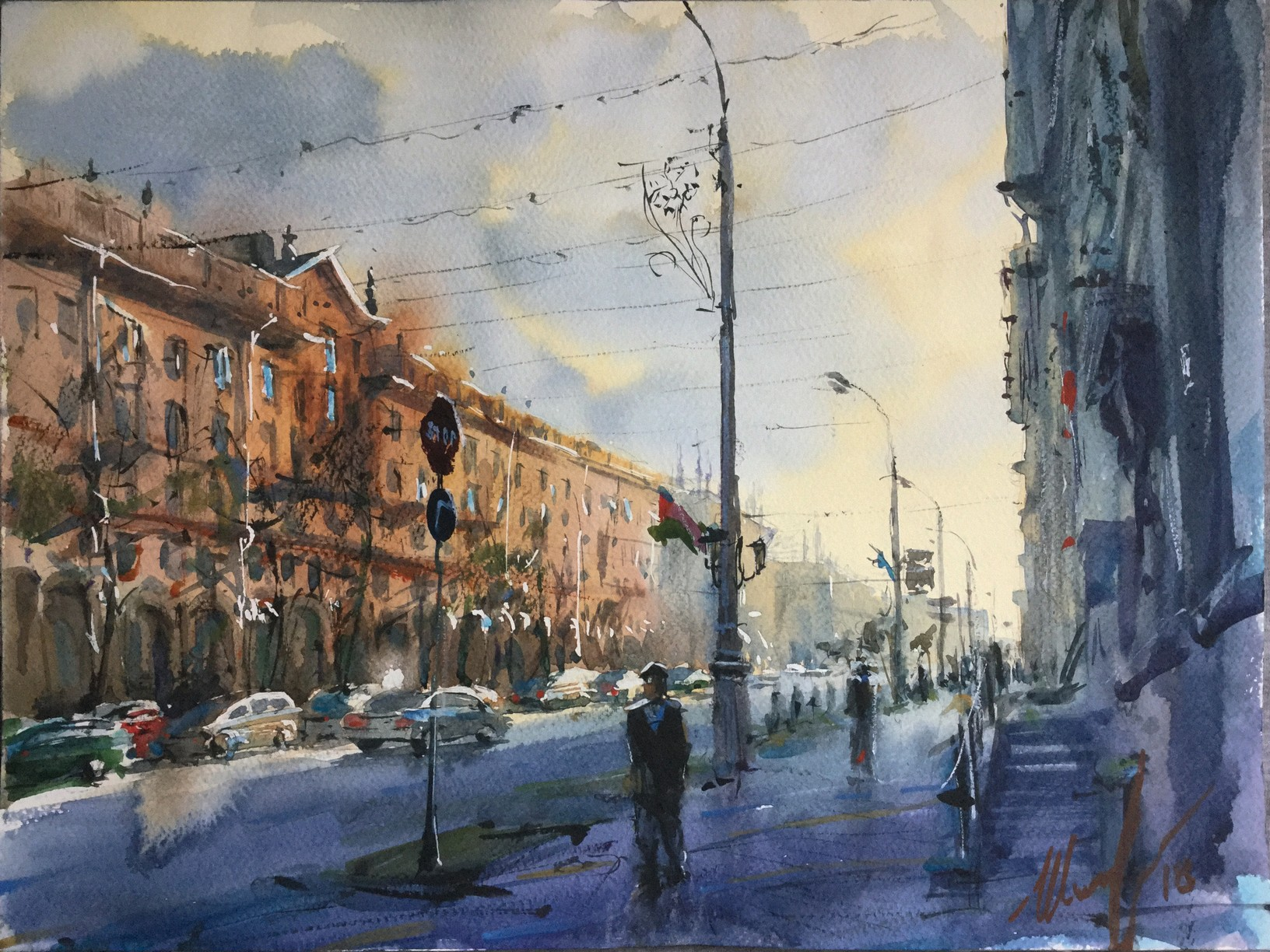 Paintings by Vladimir Shapovalov - Republic of Belarus, Minsk, Artist, Landscape, Architecture, Longpost