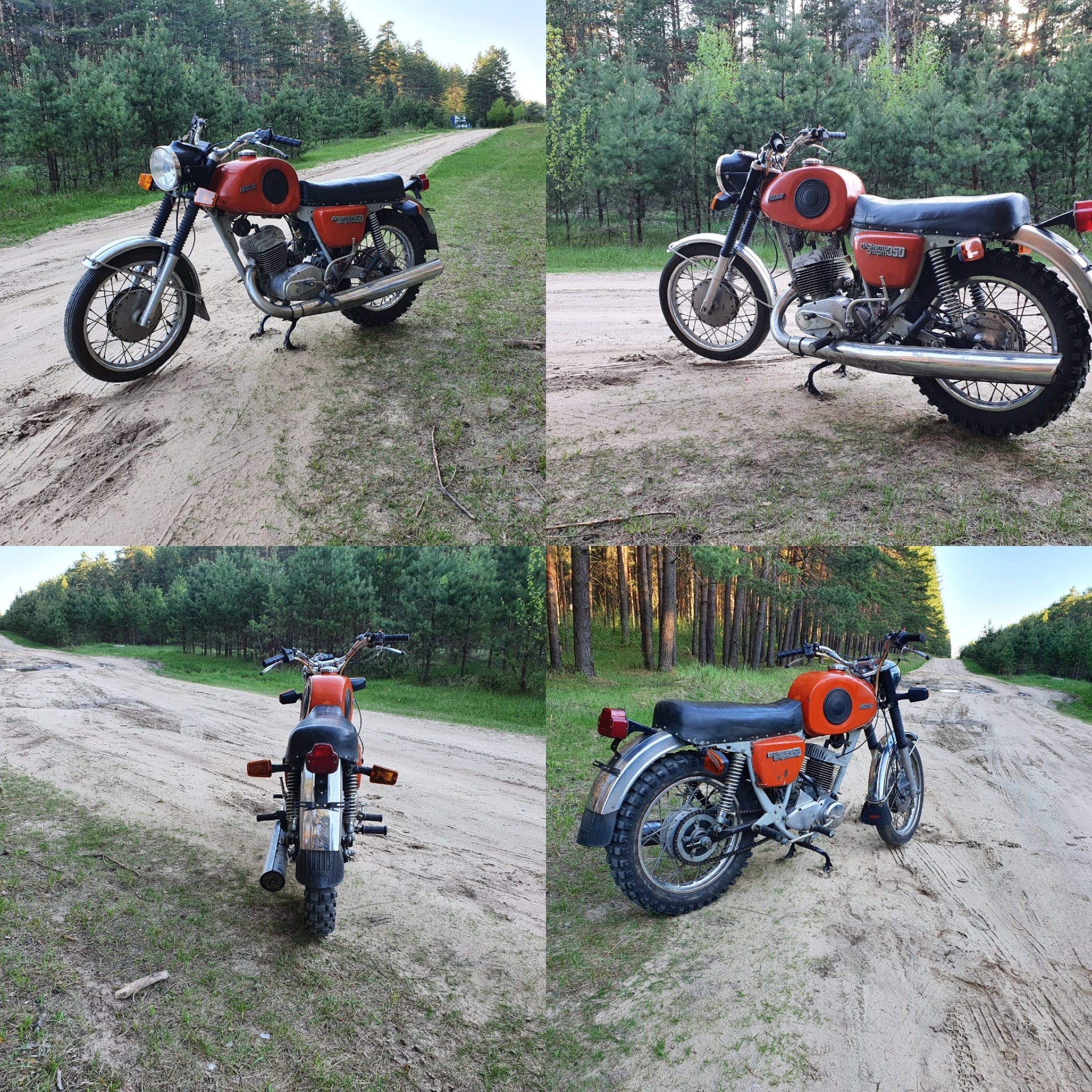 Once upon a time there was a dog - My, Izhmash, Motorcycle IZH, Made in USSR, Motorcyclists, Moto, Retro, Izh Planet, Longpost