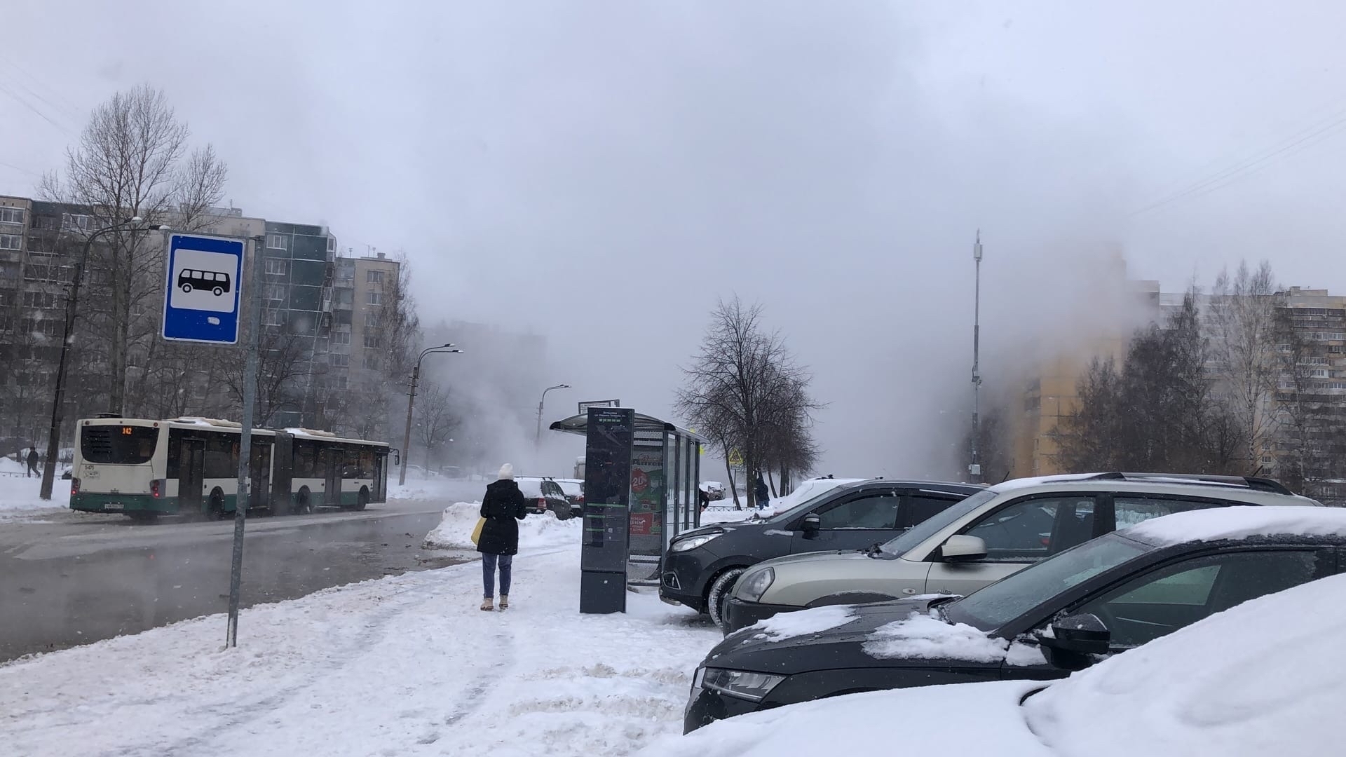 The pipes of St. Petersburg were not ready for the winter - My, Pipe, Society, Saint Petersburg, Longpost