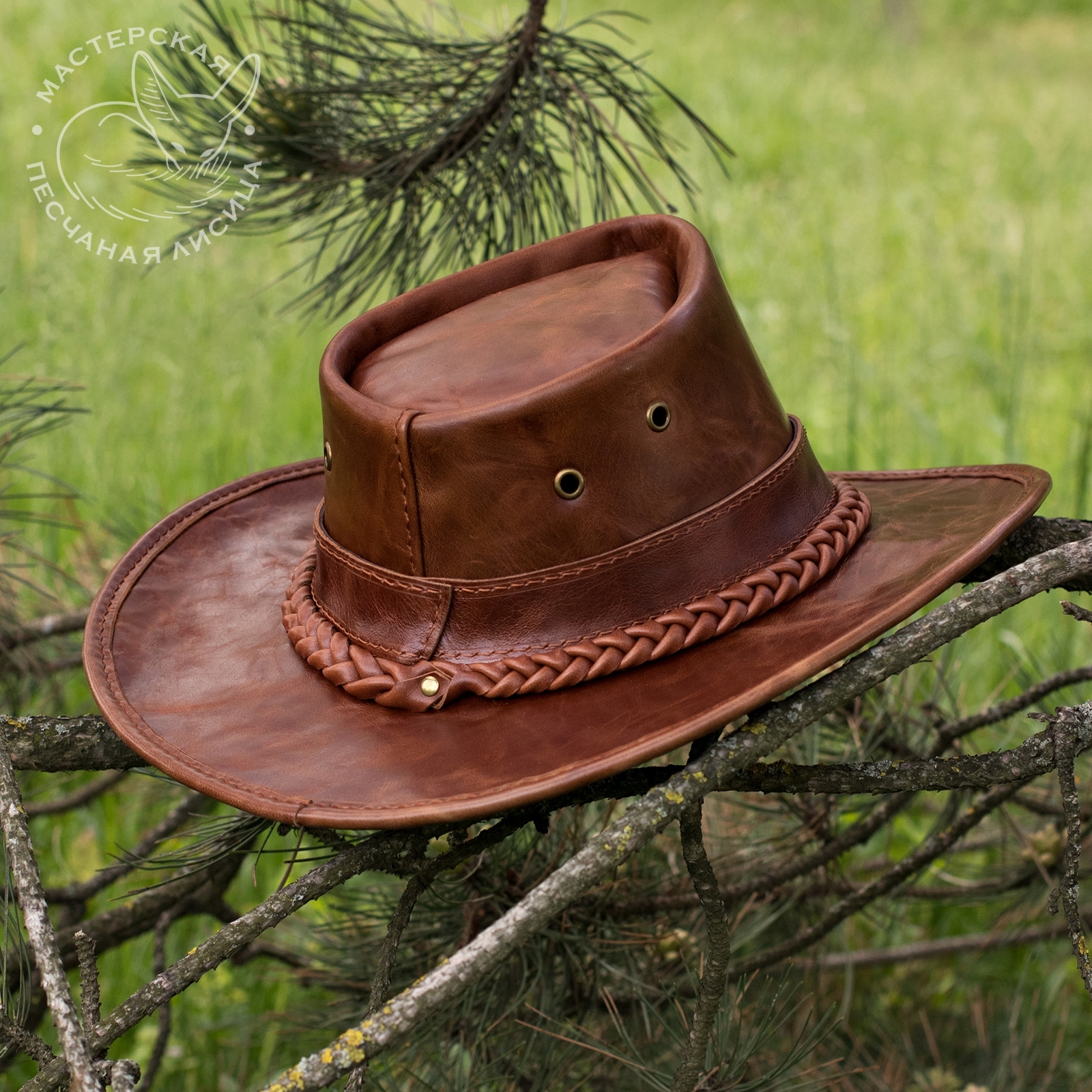 Australian hats - My, Handmade, With your own hands, Hat, Australian hat, Longpost, Leather products