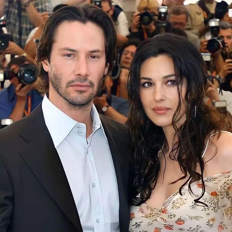 Keanu with the ladies - Keanu Reeves, Sandra Bullock, Lucy Liu, Monica Bellucci, Kerry-Ann Moss, Charlize Theron, Alexandra Grant, Longpost, Actors and actresses