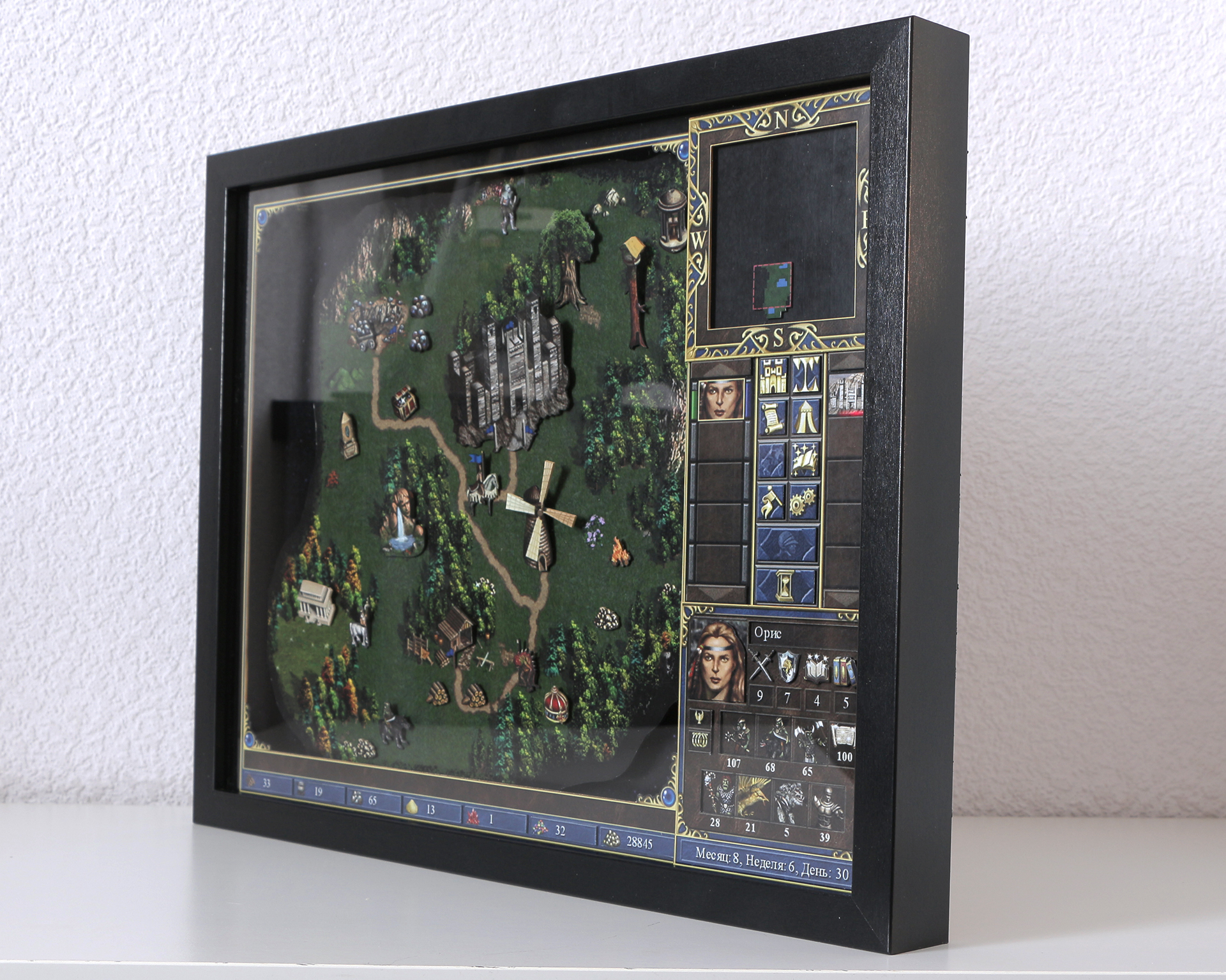 Diorama Heroes of Might and Magic III - My, Diorama, Games, Nostalgia, With your own hands, Old school, Герои меча и магии, Longpost, HOMM III