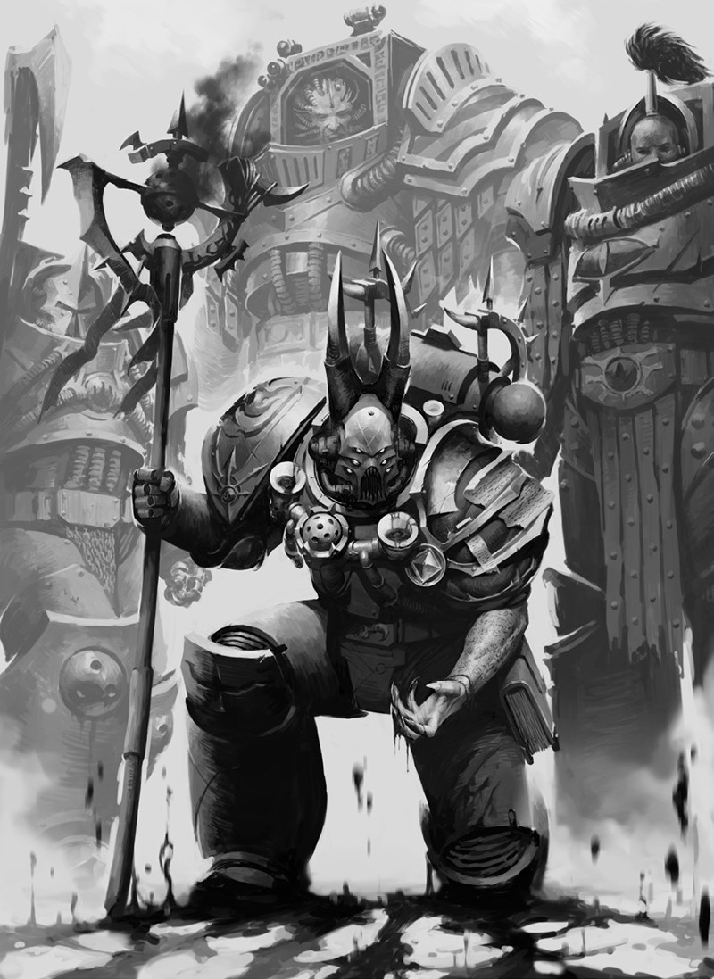 Messengers of the Future: Zardu Layak - My, Warhammer, Horus heresy, Word bearers, Video, Longpost