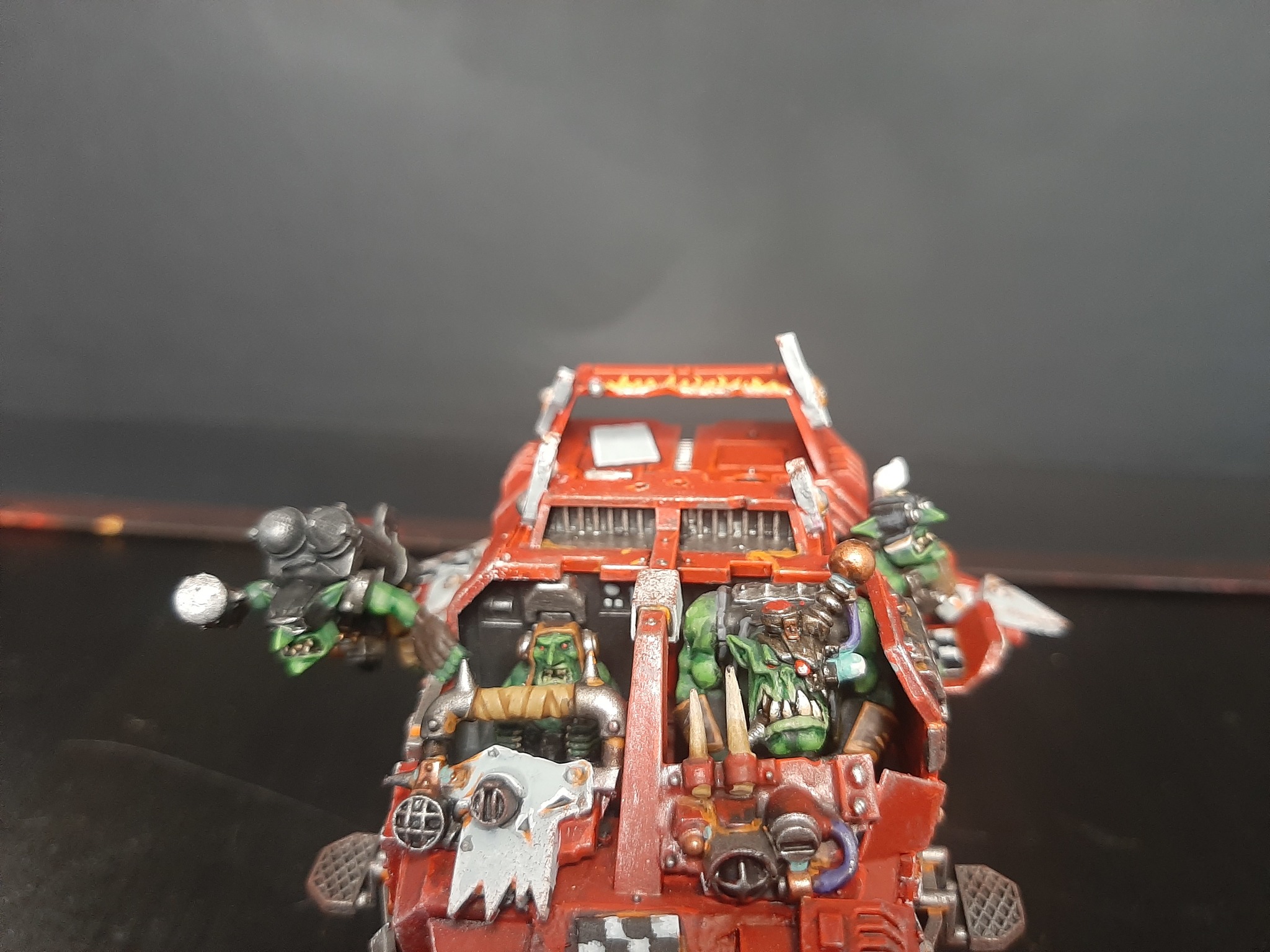 Zalutal land speeder - My, Warhammer 40k, Orcs, Video, Longpost