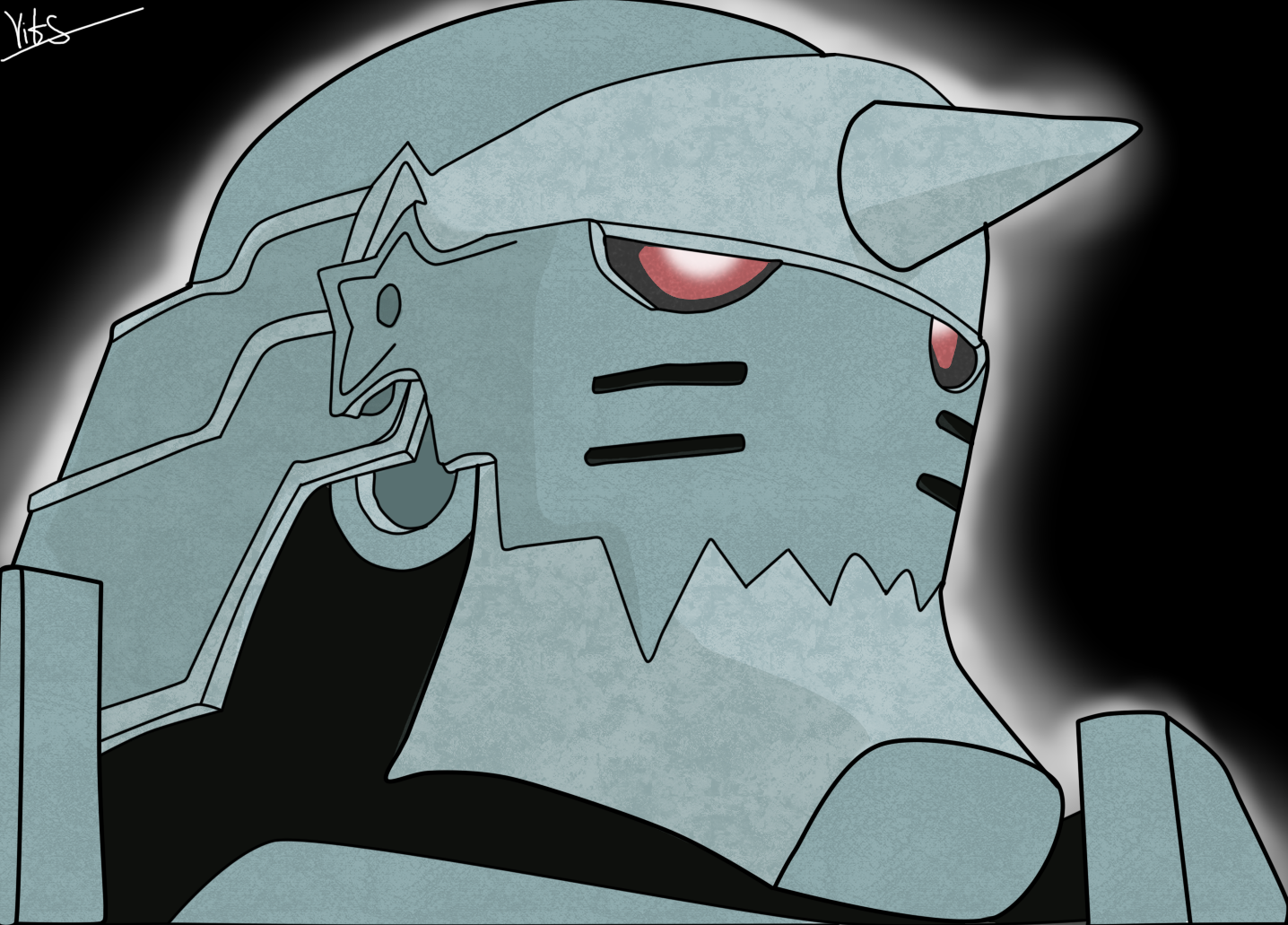 Fullmetal Alchemist (Al)- Fullmetal Alchemist - My, G_v, Georg_vits, Anime, Images, Art, Fullmetal alchemist