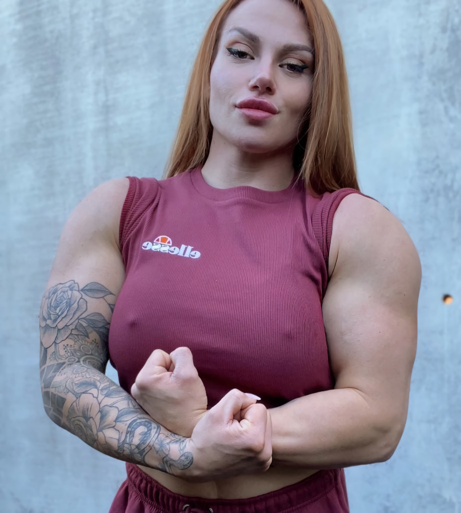 Vera Schroeder (@verininini) - NSFW, Vera Schroeder, Strong girl, Sleep-Sleep, Girls, The photo, Sports girls, Body-building, Bodybuilders, Video, Longpost