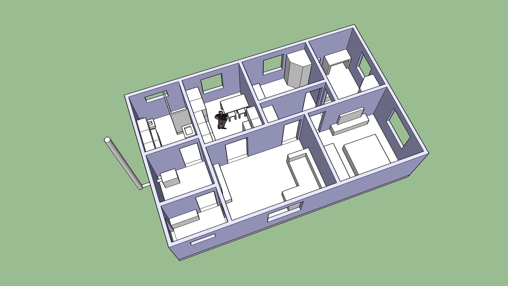 How small can a house be? - My, Project, House, Longpost