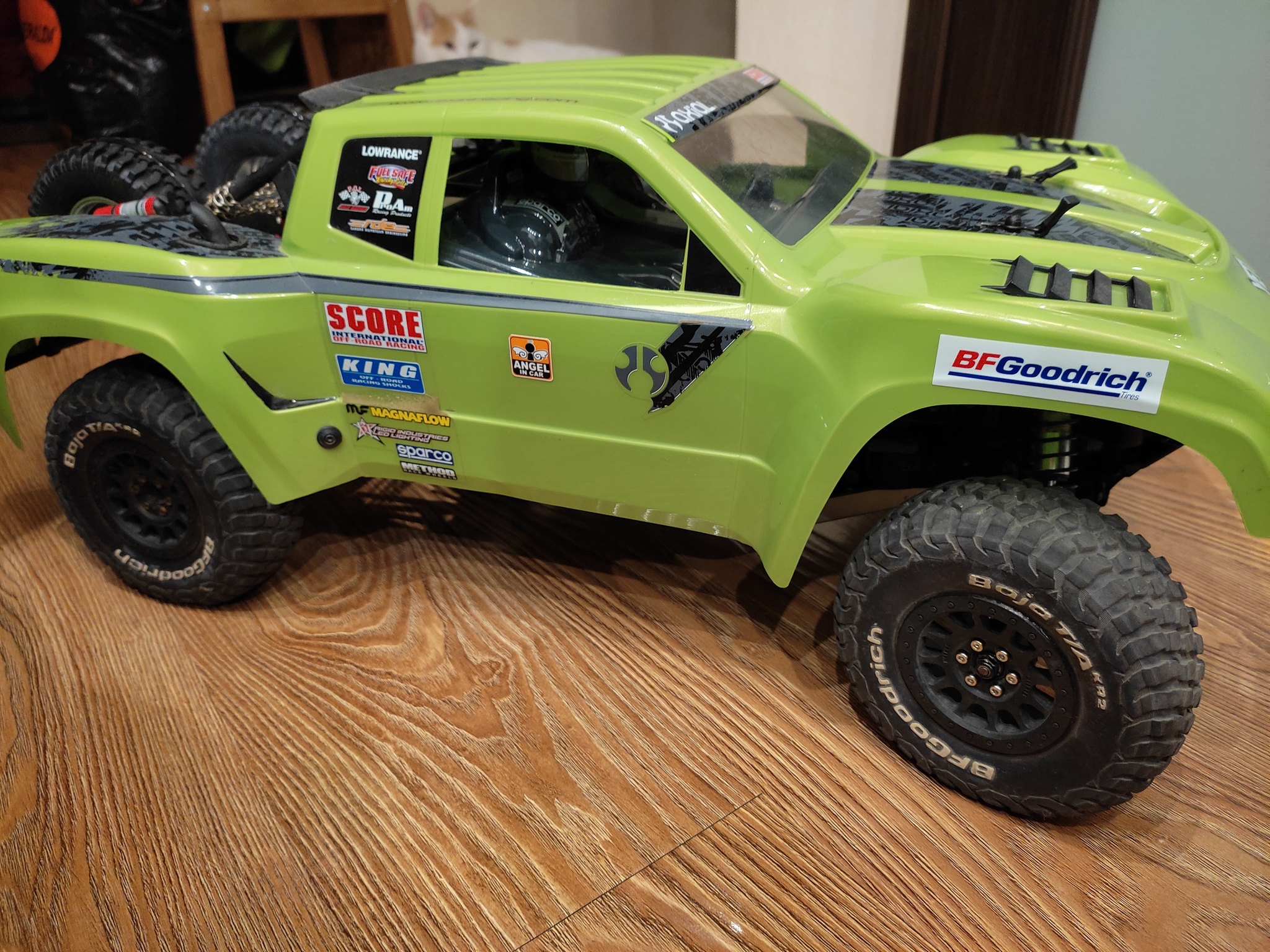 Axial yeti score trophy truck - My, Modeling, Radio controlled models, Hobby, Longpost