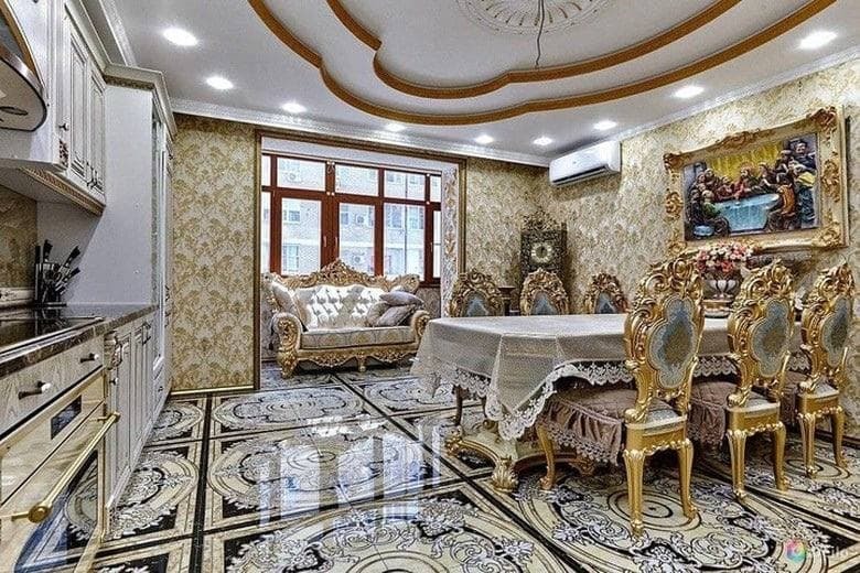 In Krasnodar, sold an apartment in the Armenian style for 6.5 million rubles - Expensive-Rich, Garbage, Mat, Russia, Baroque, Longpost, Krasnodar