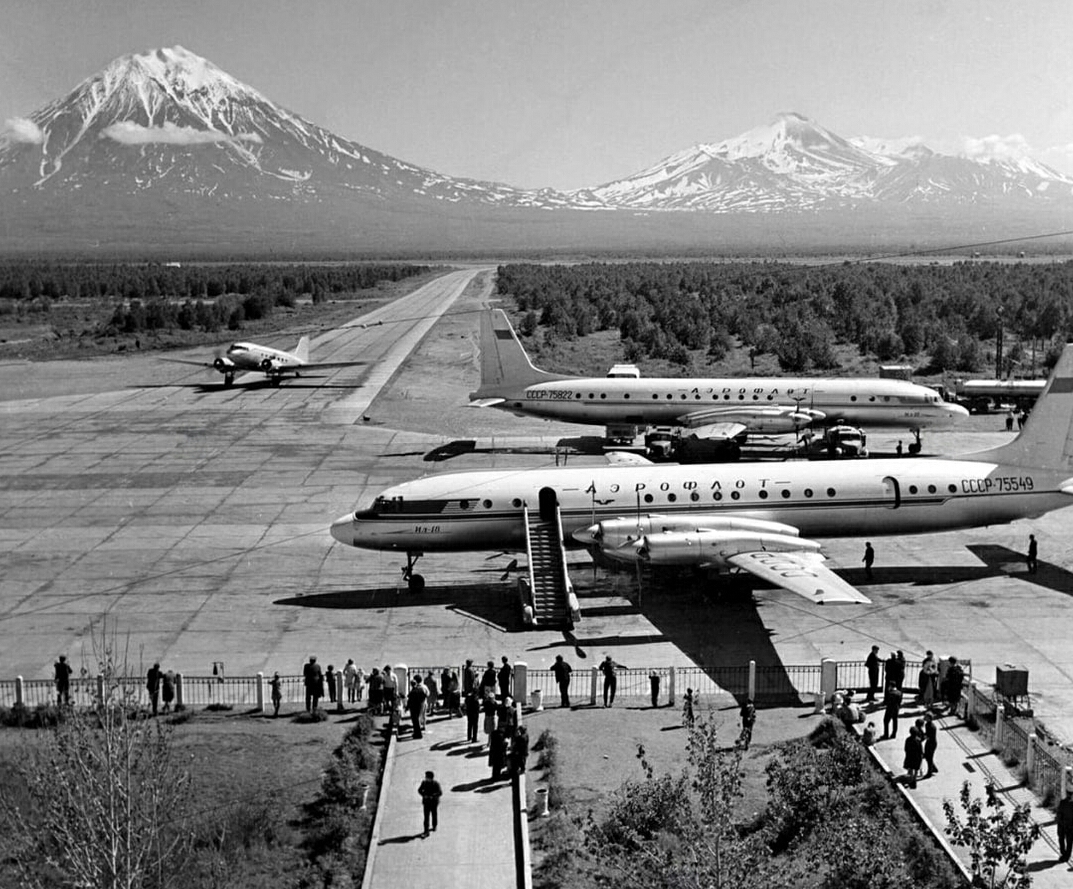 1967 год. Аэропорт Елизово, Камчатка