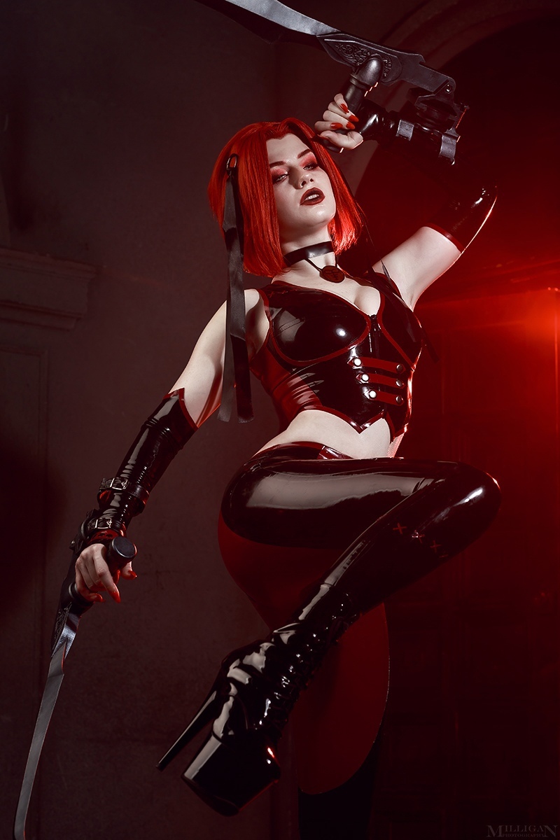 BloodRayne (supplement) - Cosplay, Games, Bloodrayne, Bloodrayne 2, Girls, Dampier, Latex, The photo, Longpost